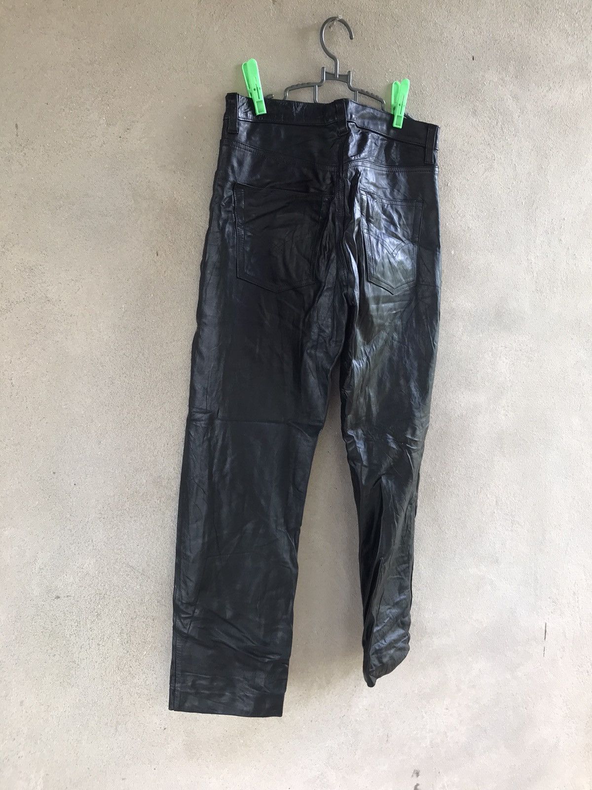 Genuine Leather × Leather Leather pants Size US 29 - 7 Thumbnail
