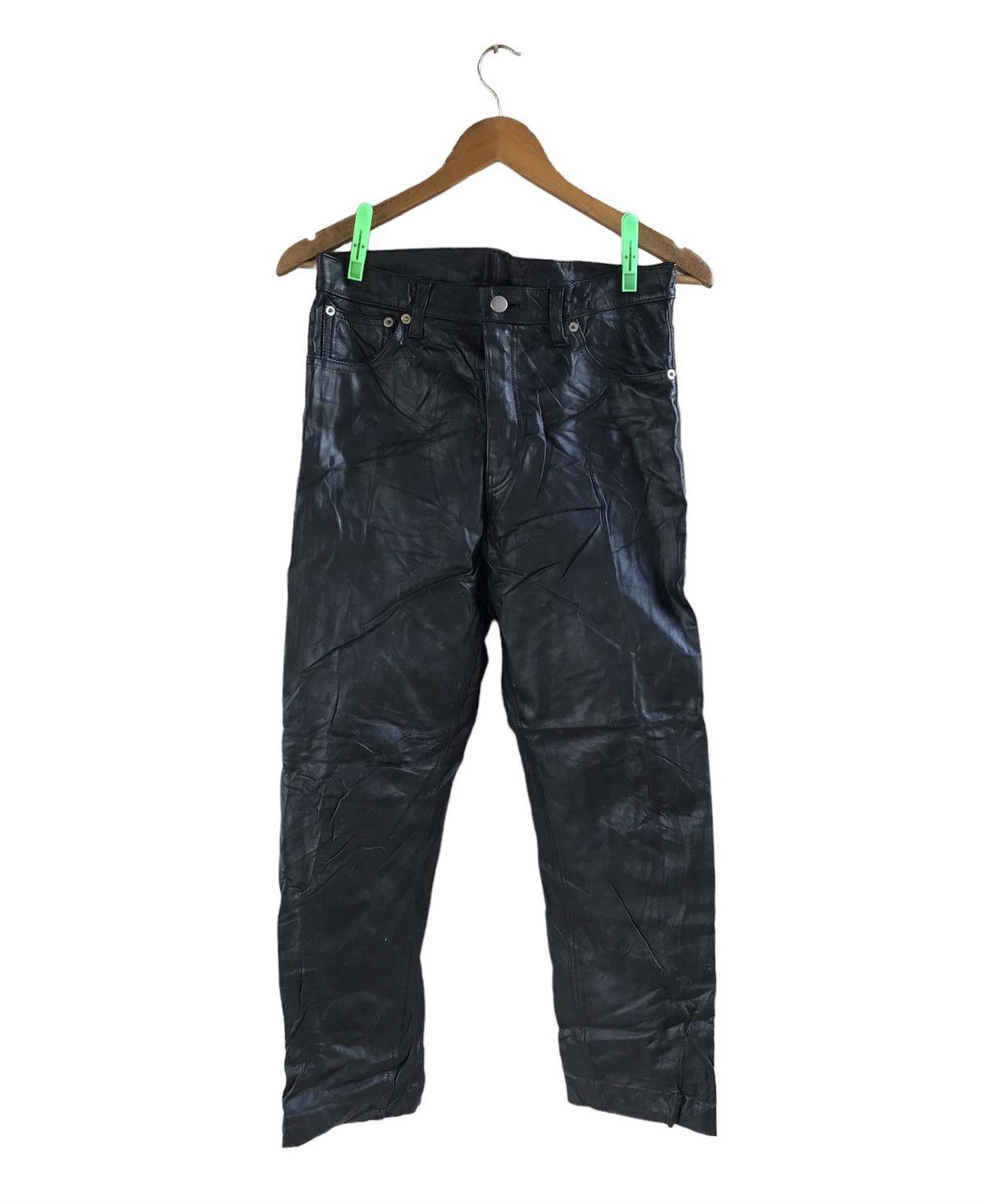 Genuine Leather × Leather Leather pants Size US 29 - 1 Thumbnail
