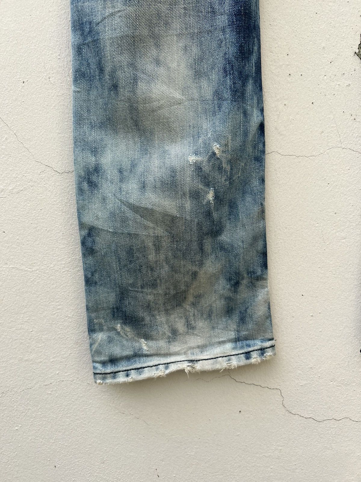 Diesel Trashed Diesel Ripped Denim Faded Jeans Size US 32 / EU 48 - 19 Thumbnail