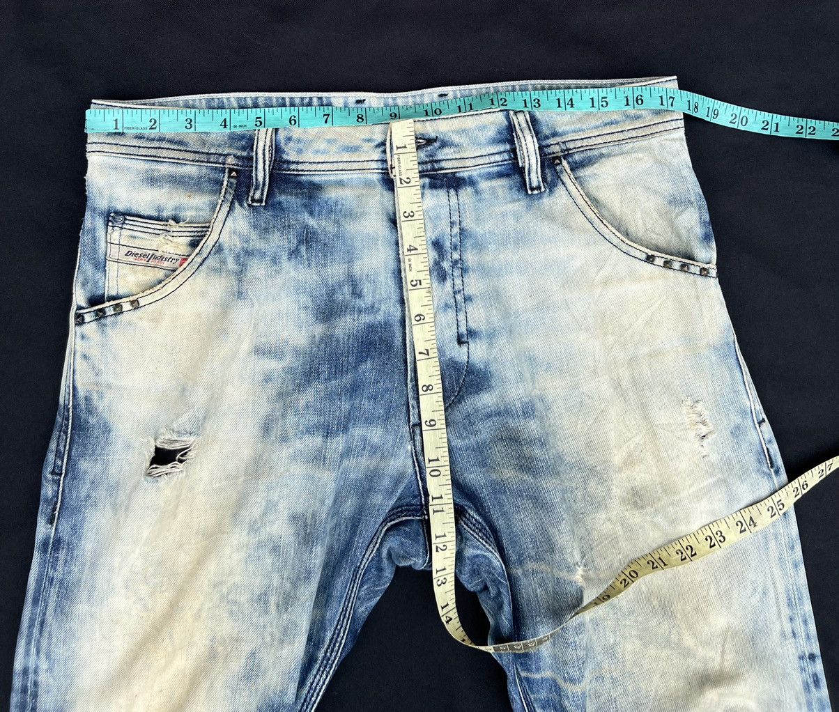 Diesel Trashed Diesel Ripped Denim Faded Jeans Size US 32 / EU 48 - 2 Thumbnail