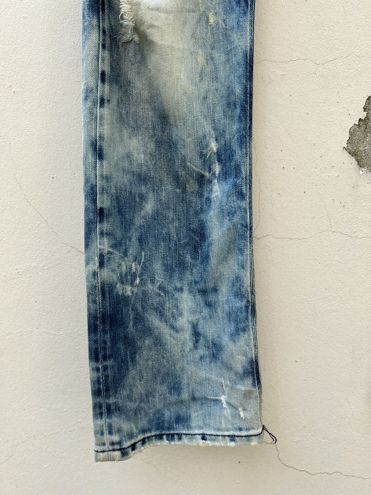 Diesel Trashed Diesel Ripped Denim Faded Jeans Size US 32 / EU 48 - 10 Thumbnail