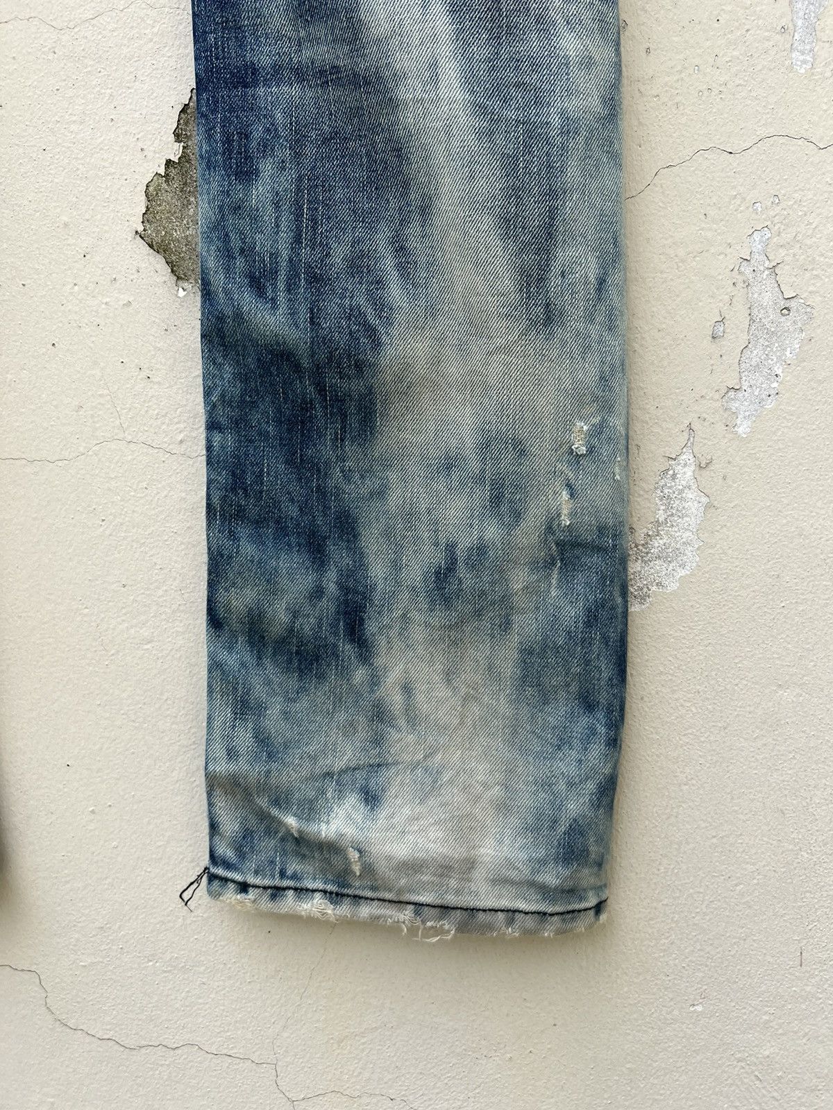 Diesel Trashed Diesel Ripped Denim Faded Jeans Size US 32 / EU 48 - 23 Thumbnail