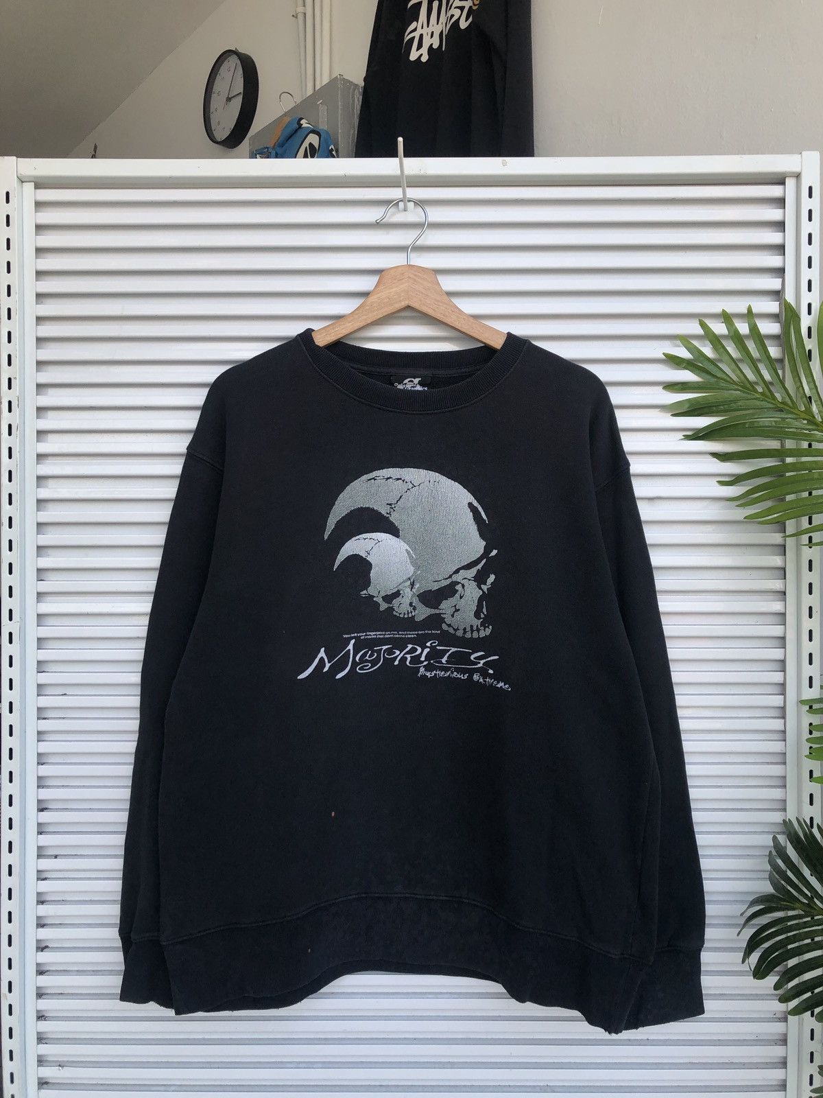Japanese Brand Vintage Majority Skulls Crewneck / HystericKapital Size US L / EU 52-54 / 3 - 1 Thumbnail