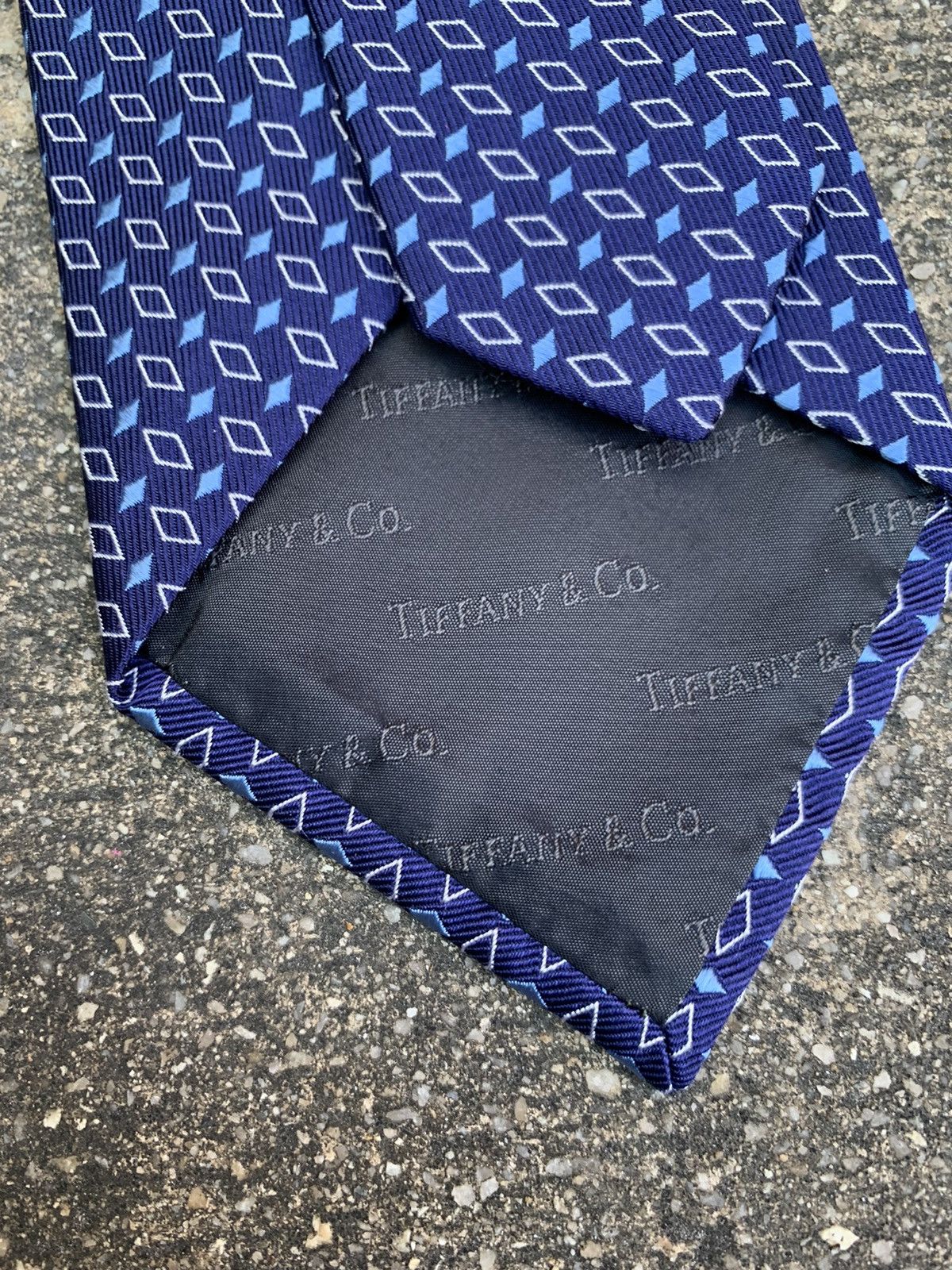 Tiffany & Co. TIFFANY & CO SILK TIE 58.5" Size ONE SIZE - 5 Thumbnail