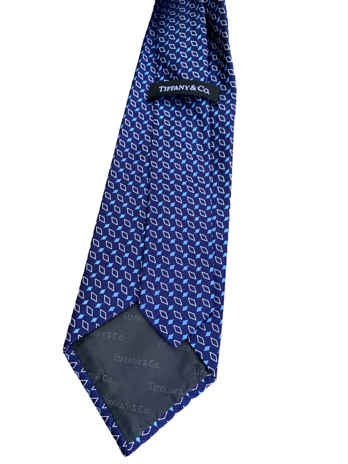 Tiffany & Co. TIFFANY & CO SILK TIE 58.5" Size ONE SIZE - 2 Thumbnail