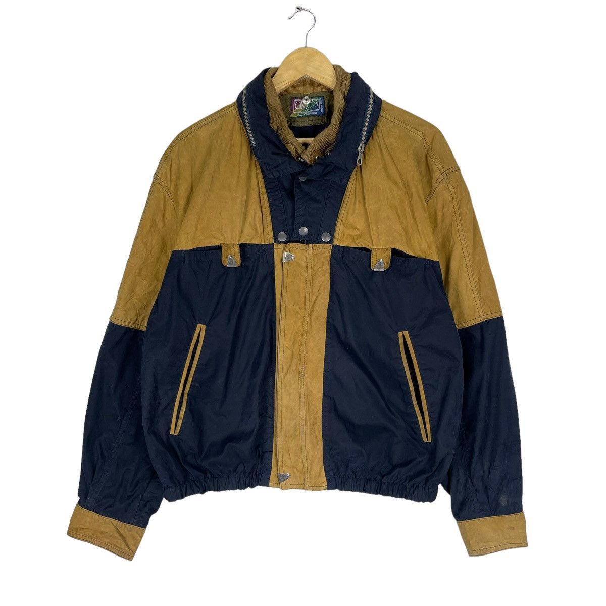 Gimo's ☀️GIMO’S PELLE LEATHER PART BOMBER JACKET Size US L / EU 52-54 / 3 - 1 Thumbnail