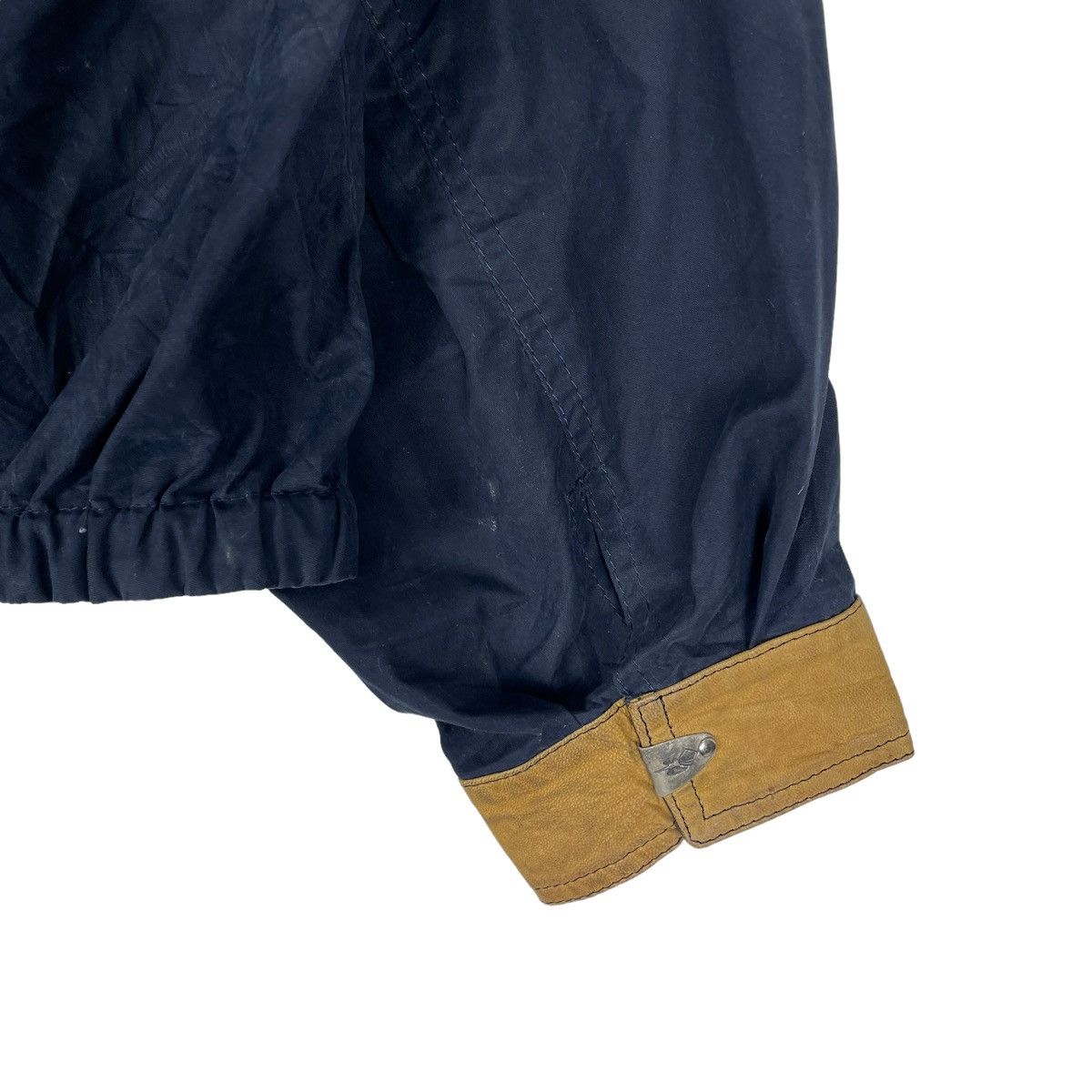 Gimo's ☀️GIMO’S PELLE LEATHER PART BOMBER JACKET Size US L / EU 52-54 / 3 - 7 Thumbnail