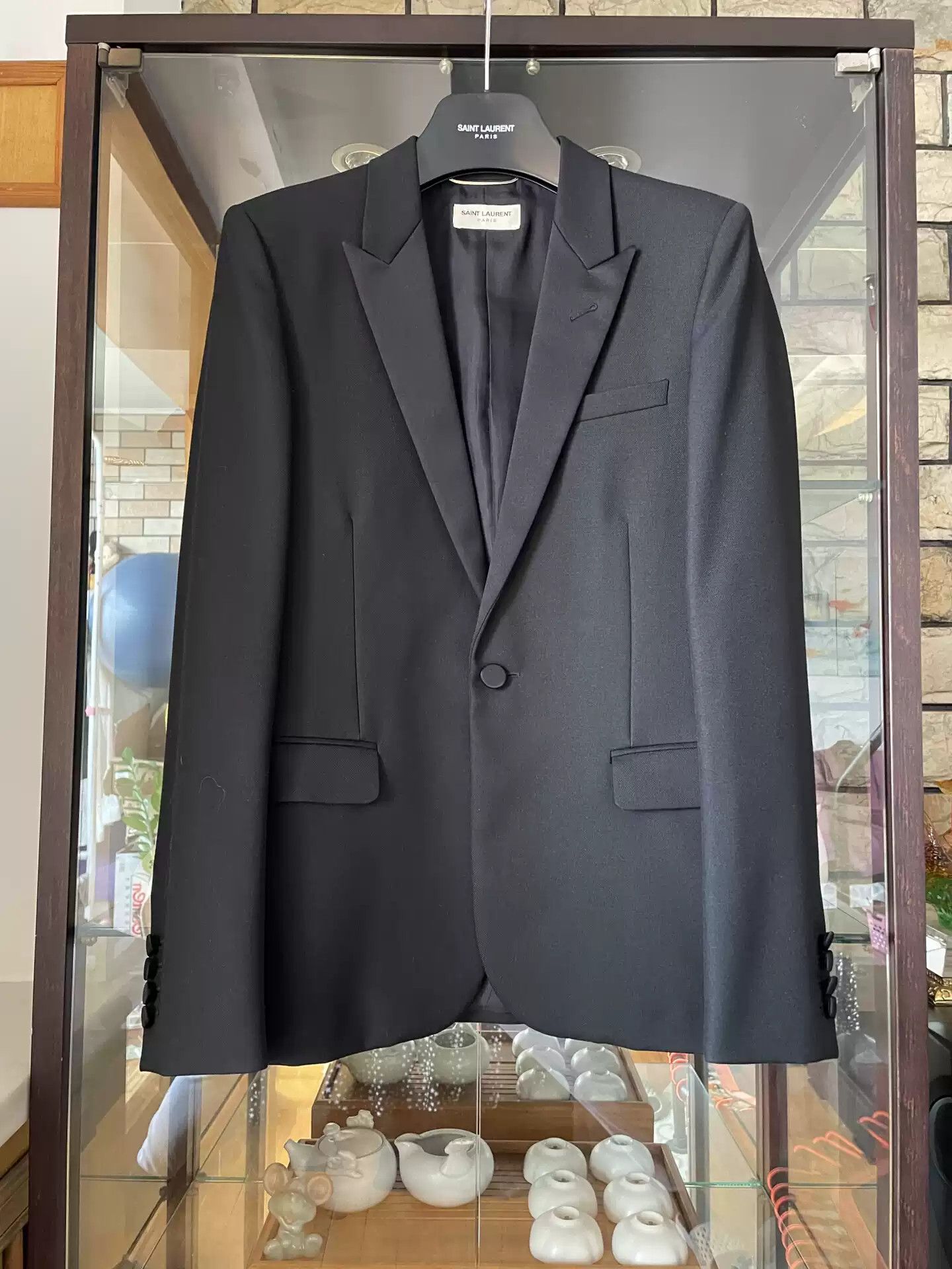 Saint Laurent Archive 13Fw Smoking Blazer Size 46