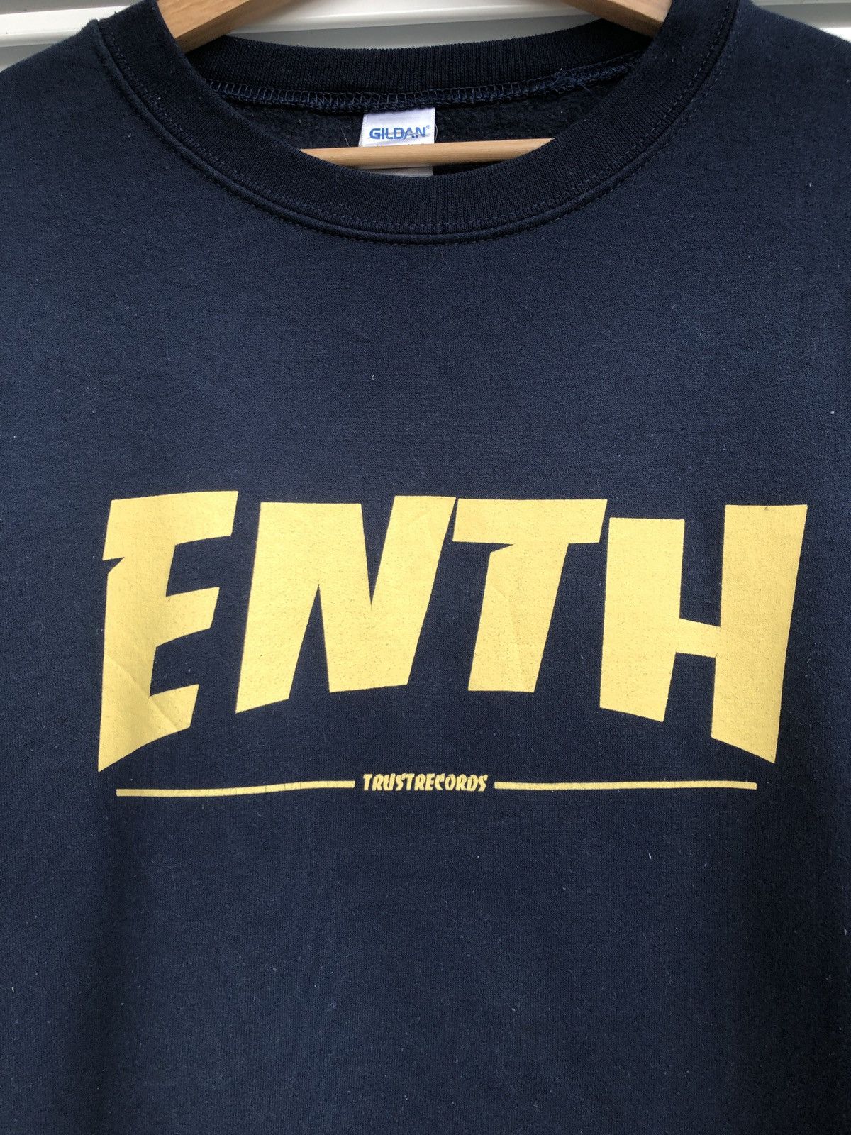 Rap Tees Vintage Trust Record ENTH Crewneck / Travis Flacko Scott Size US M / EU 48-50 / 2 - 2 Thumbnail