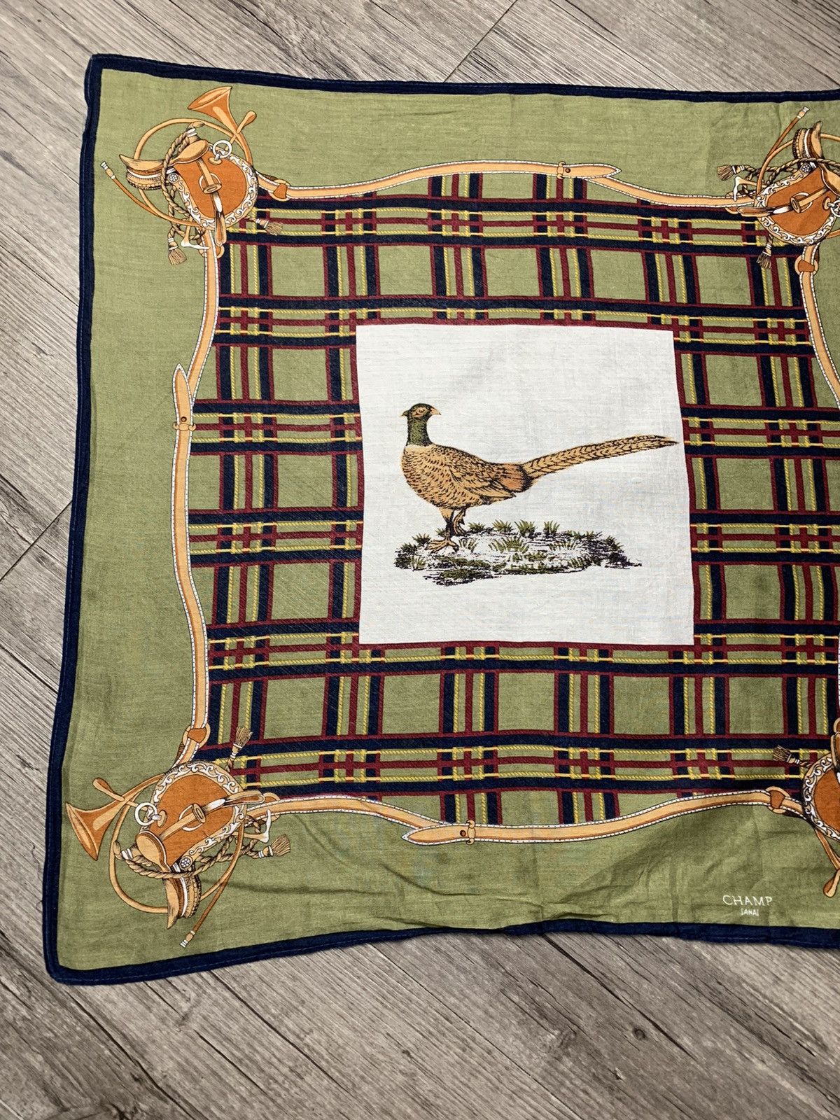 Vintage Champ Handkerchief Bandana Neckerchief Size ONE SIZE - 5 Thumbnail