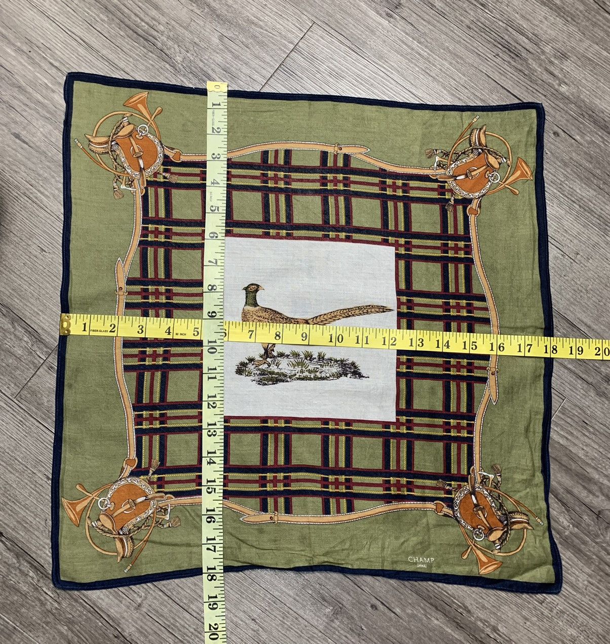 Vintage Champ Handkerchief Bandana Neckerchief Size ONE SIZE - 6 Thumbnail