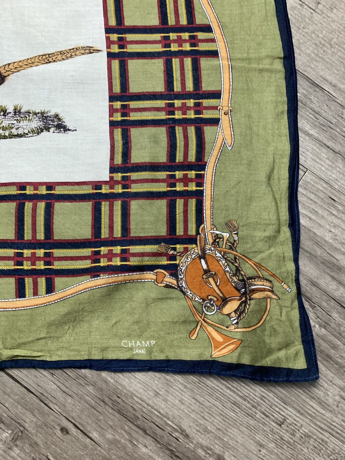 Vintage Champ Handkerchief Bandana Neckerchief Size ONE SIZE - 3 Thumbnail