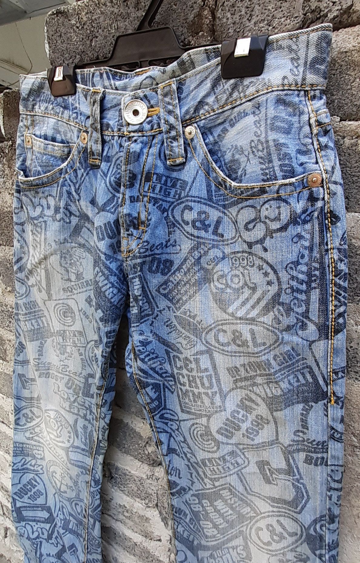 Japanese Brand Co & Lu Full Printed Pants Inspired By Hysteric Glamour Size US 28 / EU 44 - 9 Thumbnail