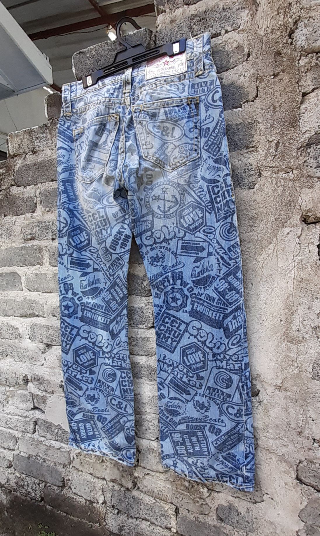 Japanese Brand Co & Lu Full Printed Pants Inspired By Hysteric Glamour Size US 28 / EU 44 - 7 Thumbnail