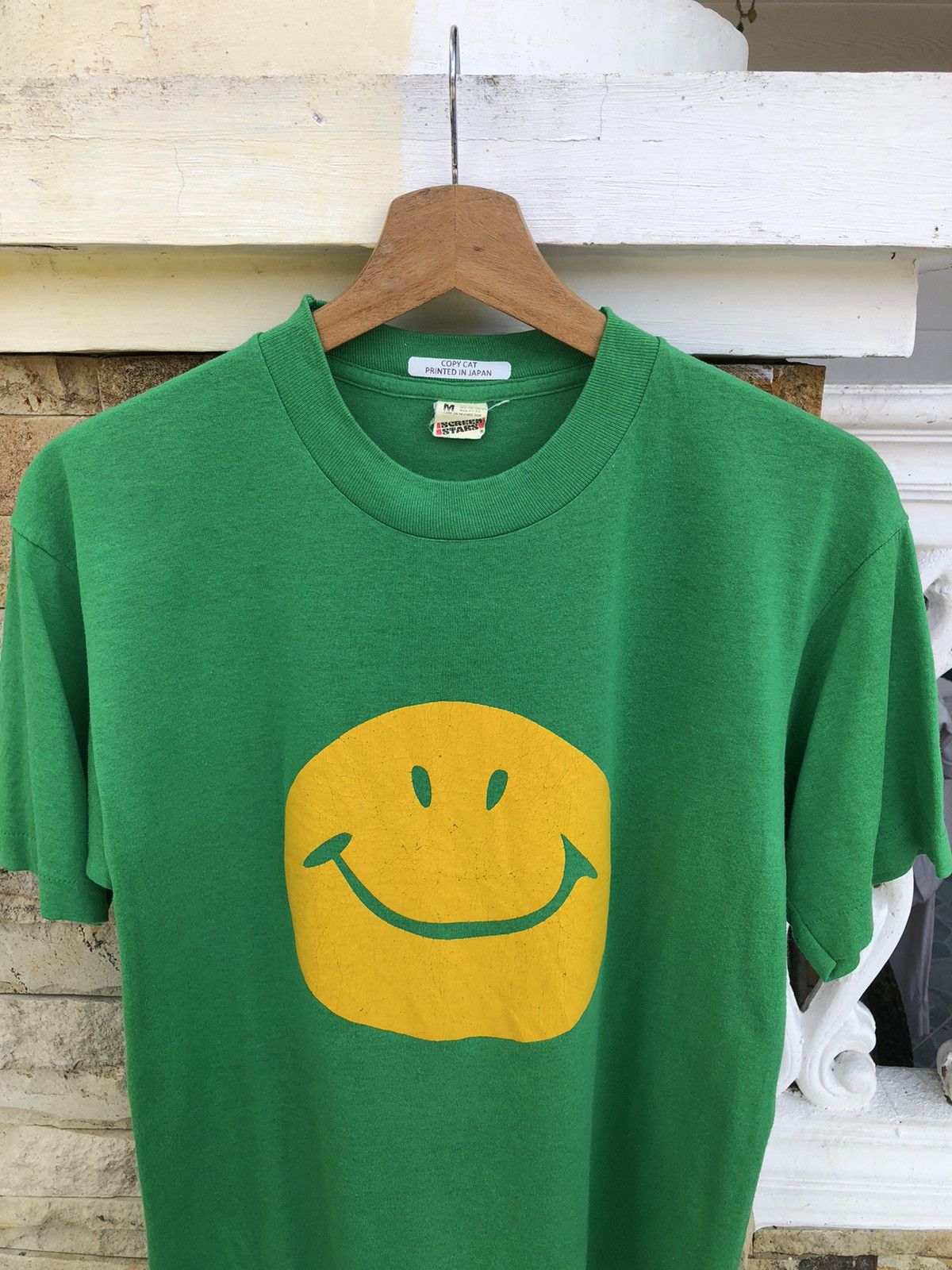 Last Drop🔥Rare🔥Vintage 80s Screen Stars Smile T Shirt
