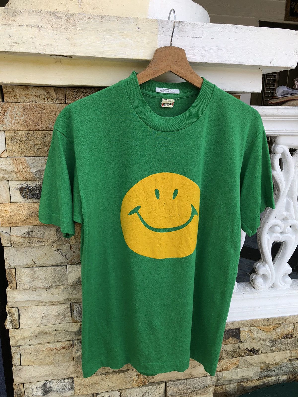 Last Drop🔥Rare🔥Vintage 80s Screen Stars Smile T Shirt