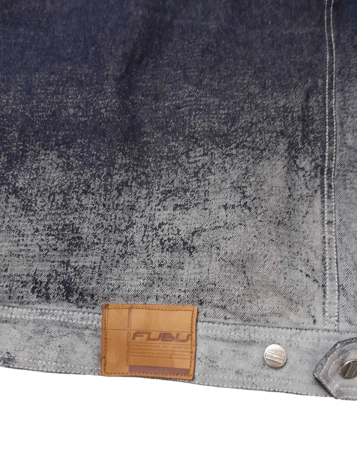 Fubu Fubu Collection Oversized Denim Jacket (E642) Size US XL / EU 56 / 4 - 3 Thumbnail