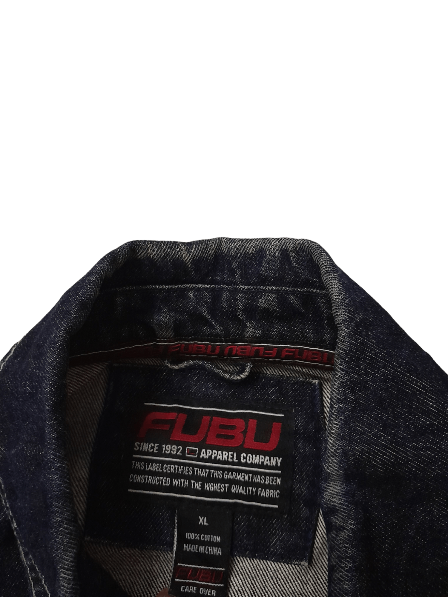 Fubu Fubu Collection Oversized Denim Jacket (E642) Size US XL / EU 56 / 4 - 8 Thumbnail