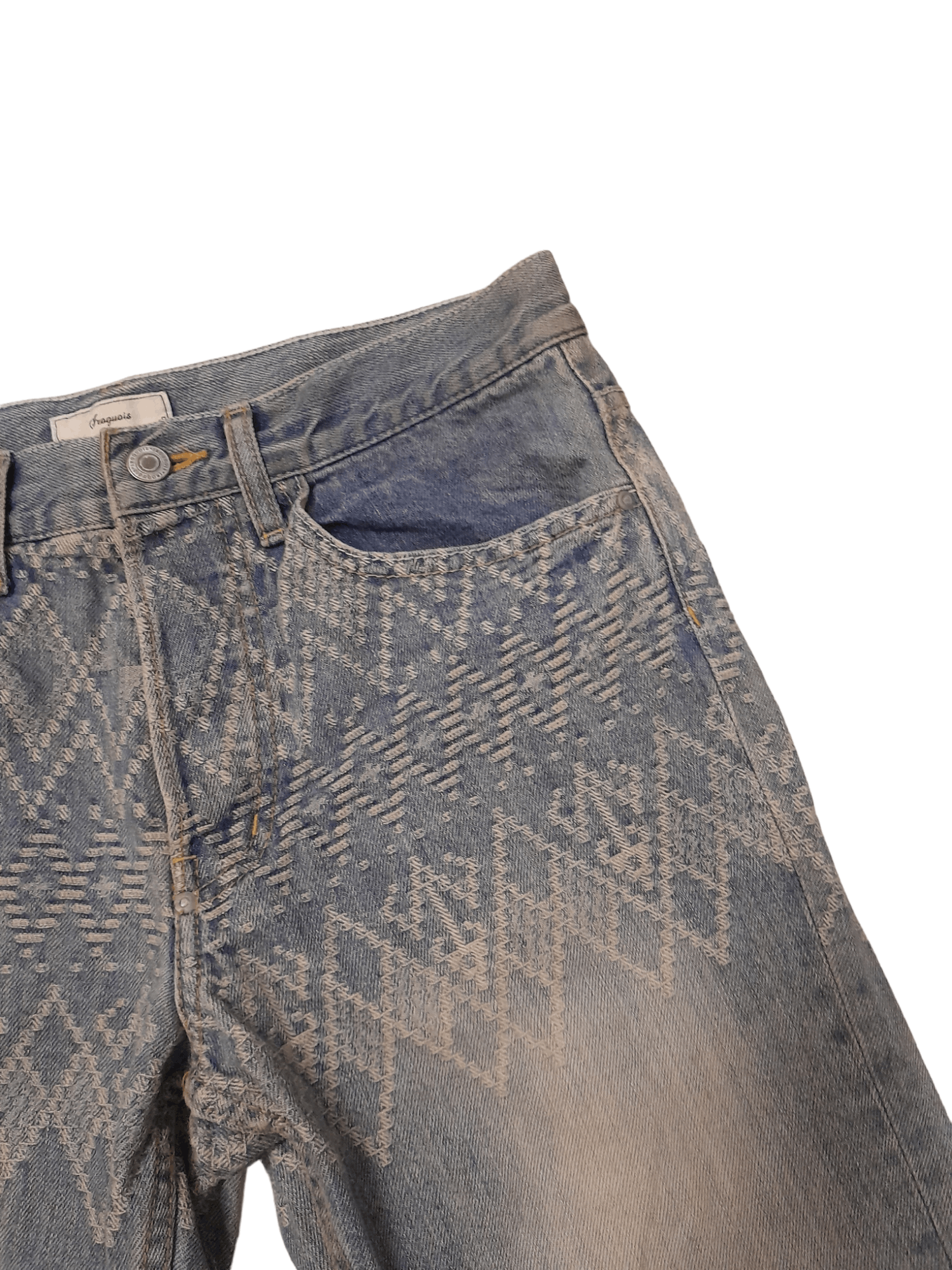 Other Iroquoius Japan by Makoto Yoshida Denim (E644) Size US 28 / EU 44 - 3 Thumbnail