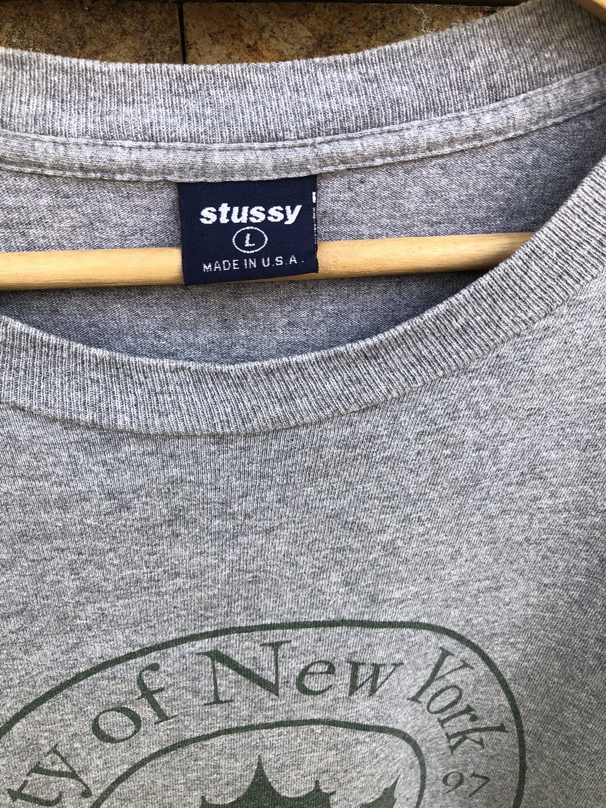 Stussy Rare🔥Vtg 90s Stussy City Of New York T Shirt Size US L / EU 52-54 / 3 - 6 Thumbnail