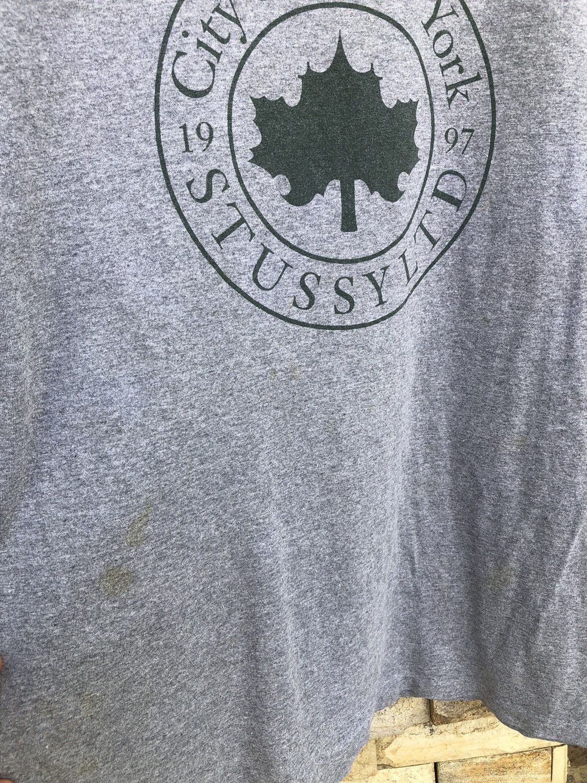 Stussy Rare🔥Vtg 90s Stussy City Of New York T Shirt Size US L / EU 52-54 / 3 - 9 Thumbnail
