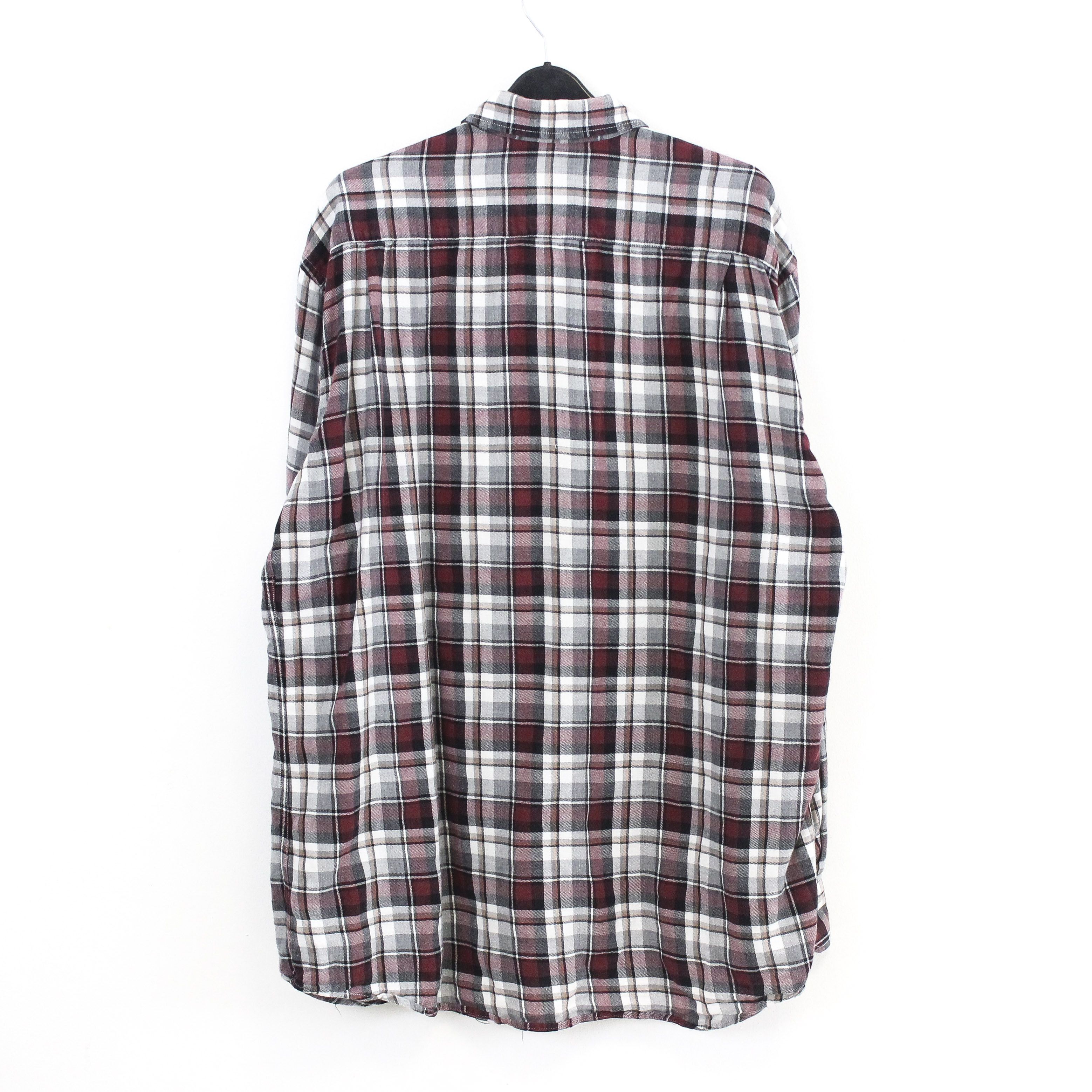 Bogner 17" Size 43 Shirt Check Plaid Tartan Button Up Long Sleeve Size US XL / EU 56 / 4 - 3 Thumbnail