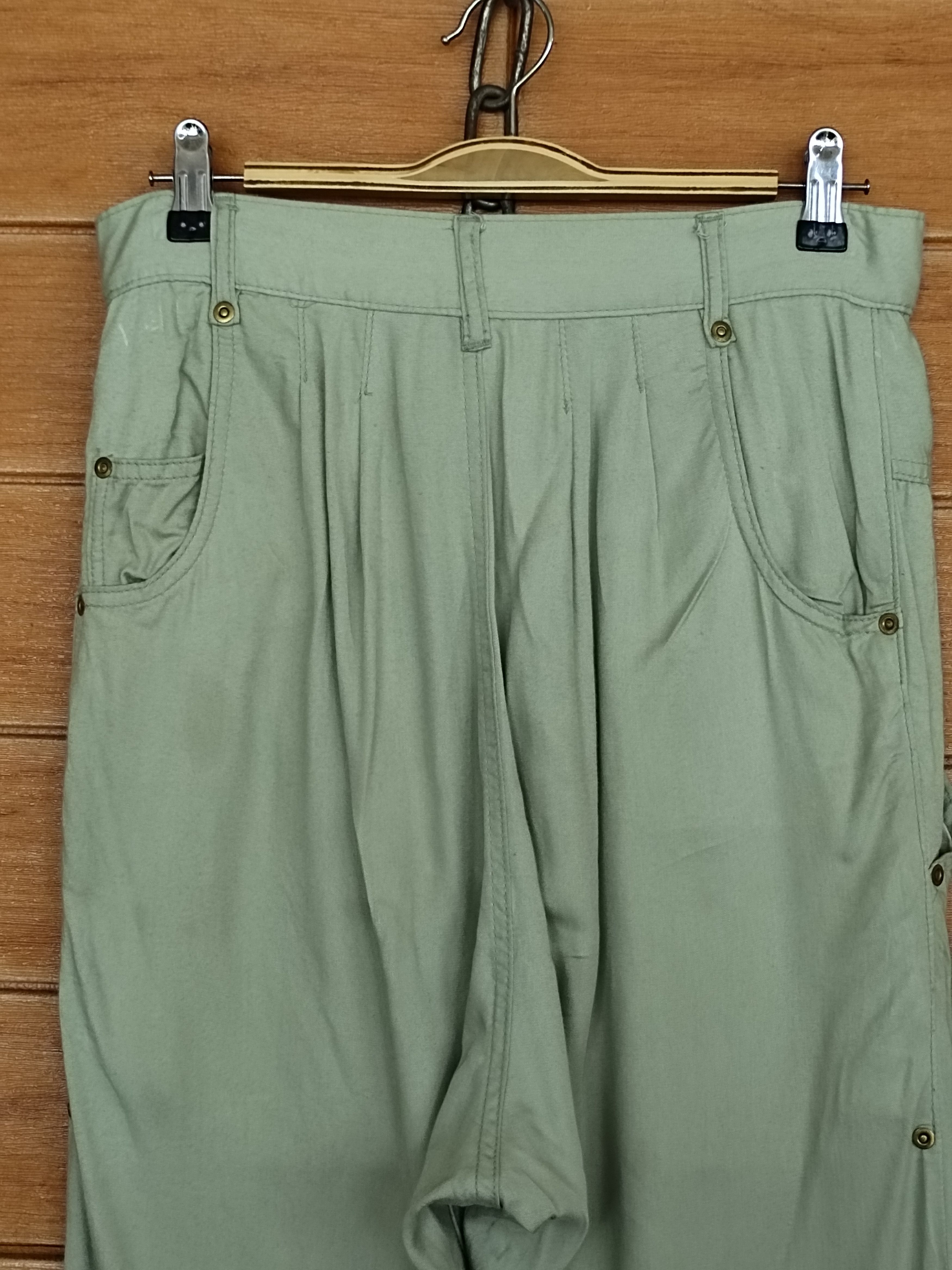 mercibeaucoup 🇯🇵 Mercibeaucoup Drop Crotch Rayon Balloon Pant Size US 29 - 9 Thumbnail