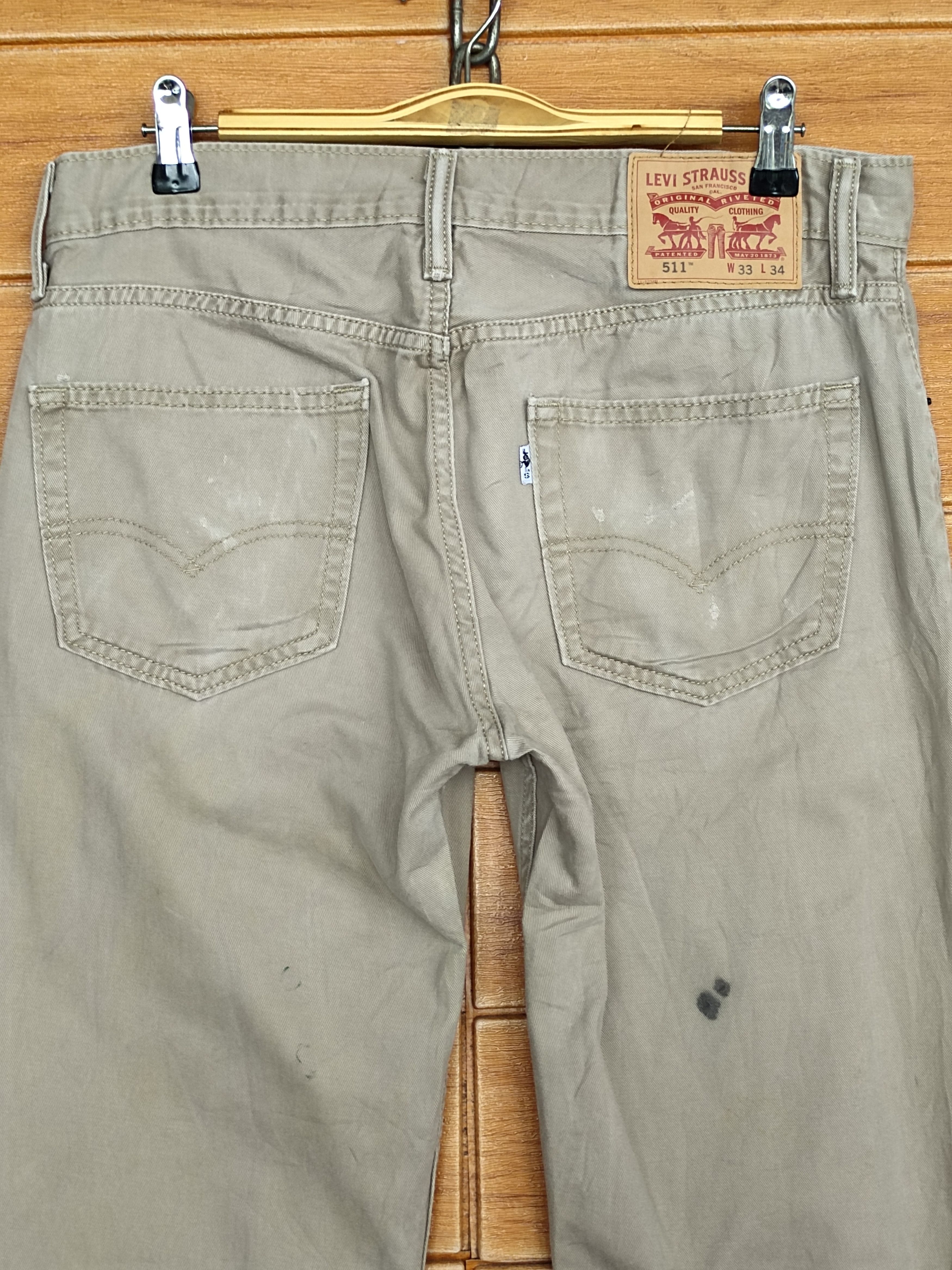 Levi's Levi's 511 White Tag Denim Jeans Size US 33 - 8 Thumbnail