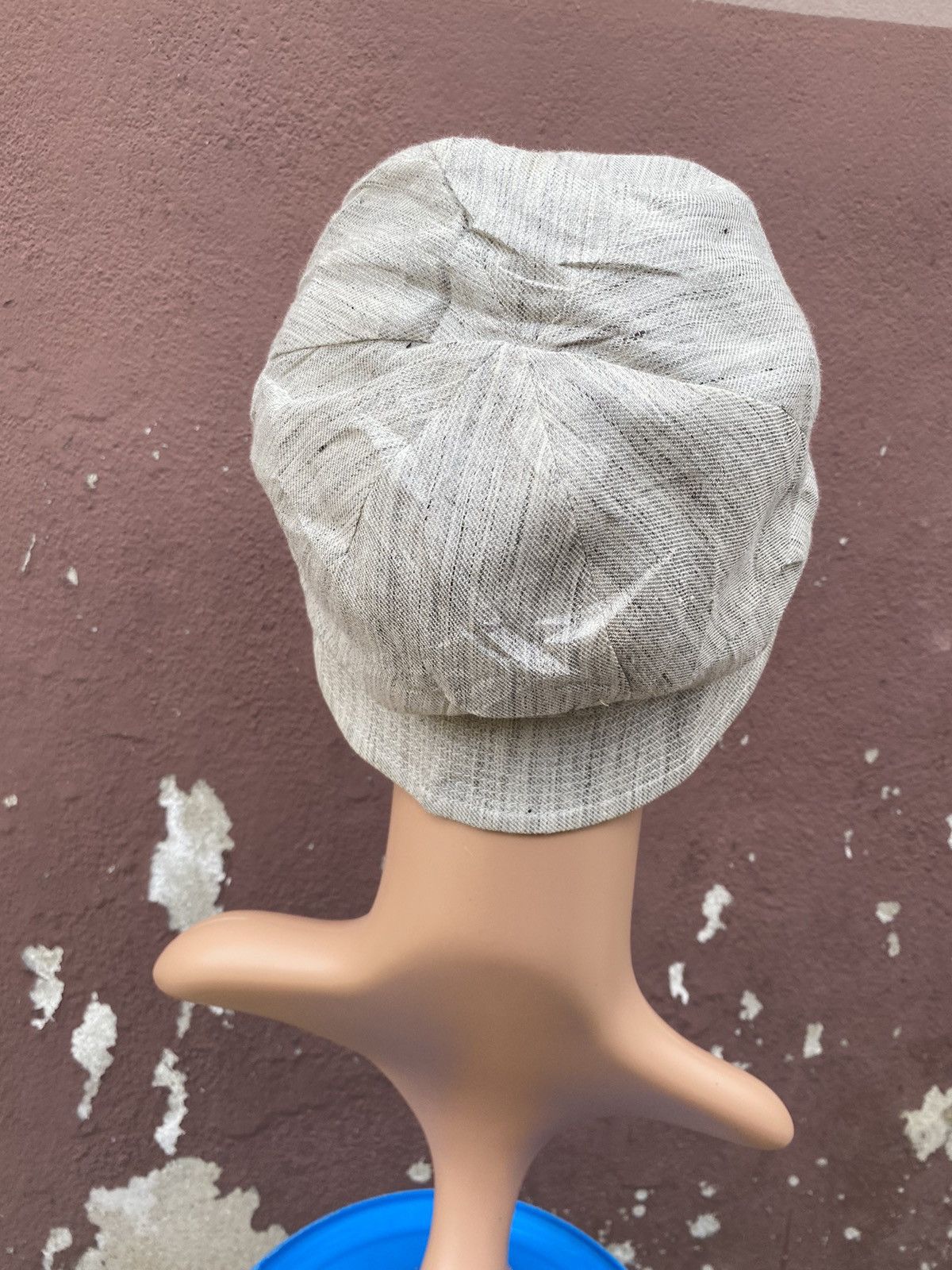 Designer Piece De Lucile Newsboys Linen Blend Hat Size ONE SIZE - 4 Thumbnail