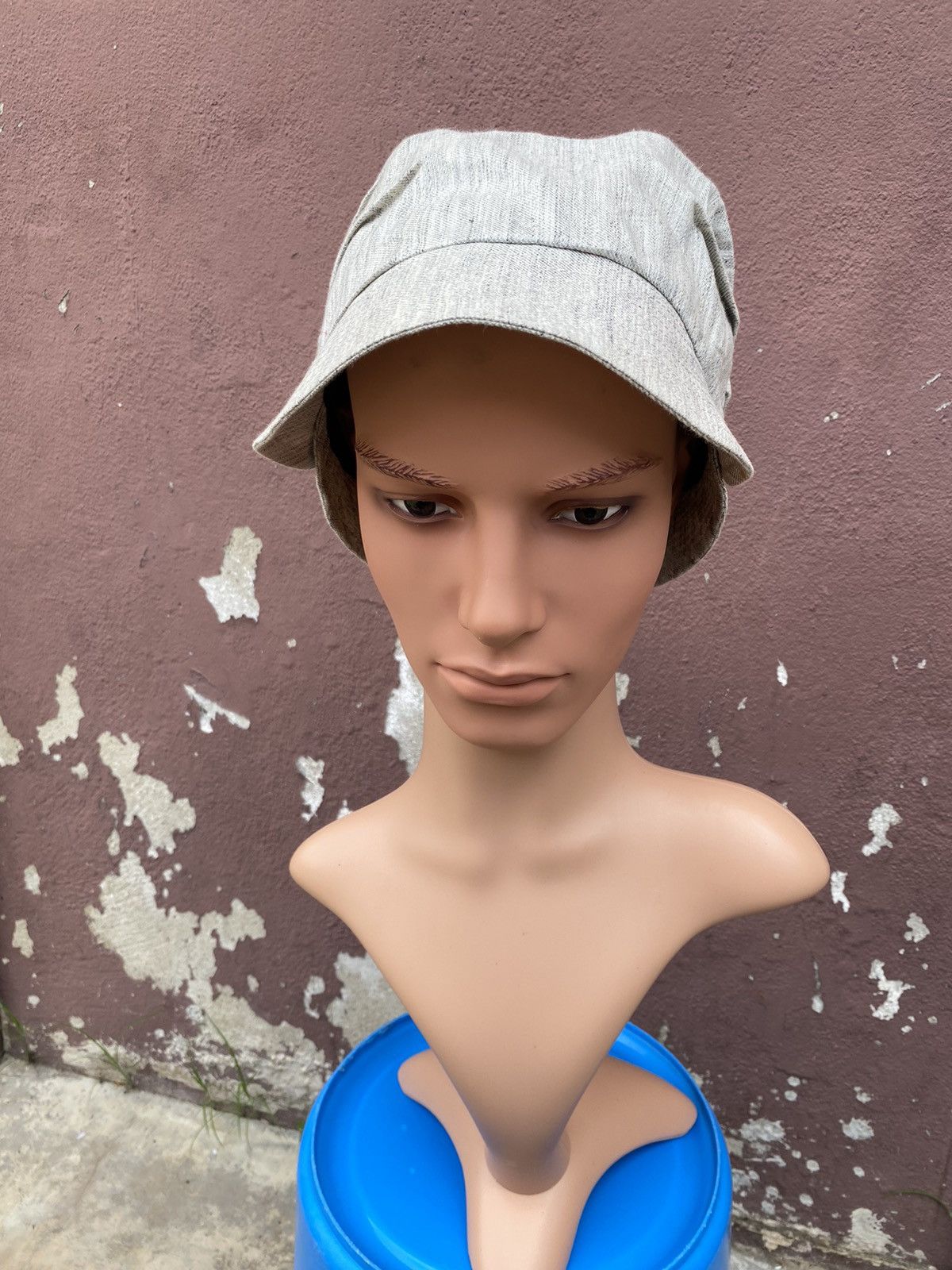 Designer Piece De Lucile Newsboys Linen Blend Hat Size ONE SIZE - 1 Thumbnail