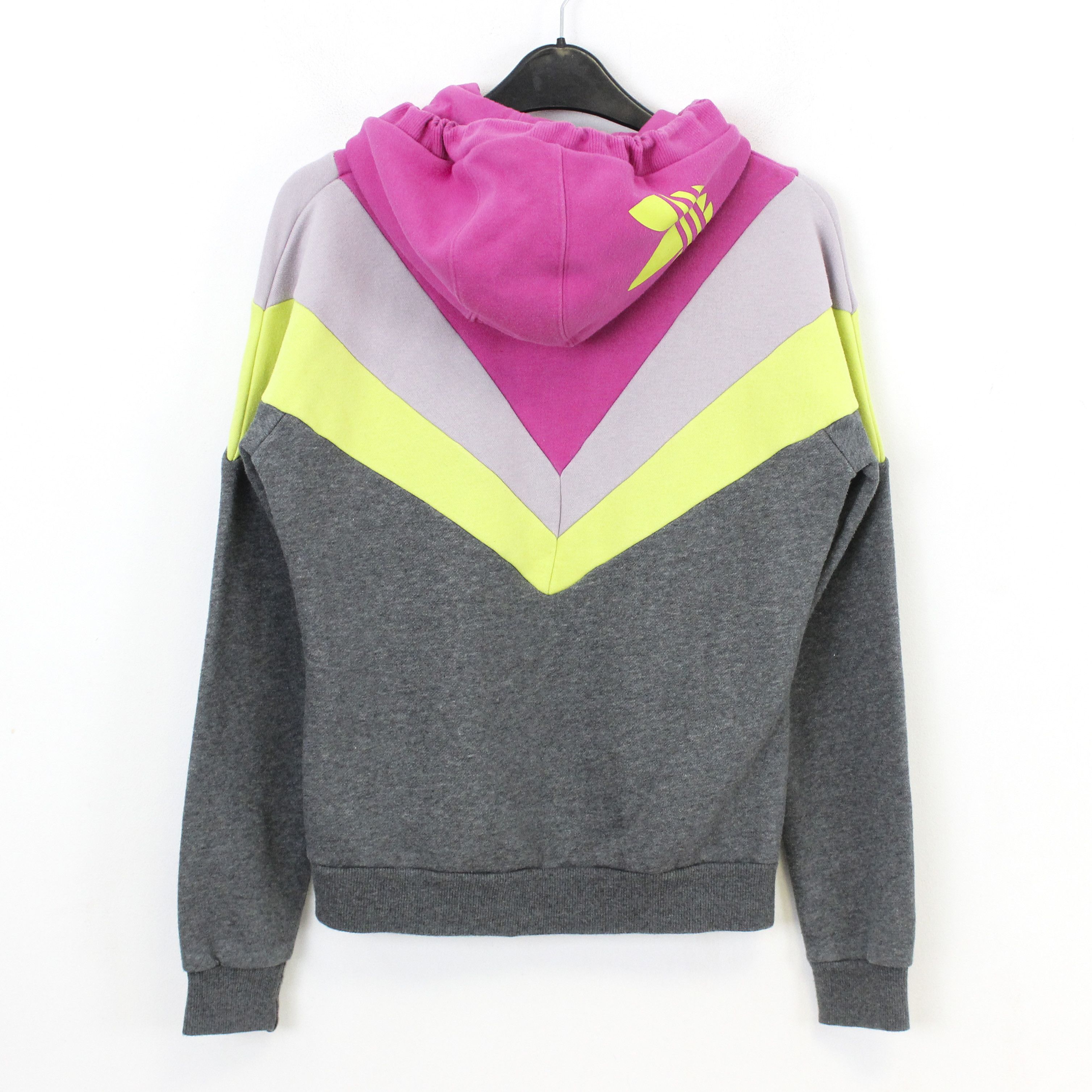 Adidas Women M Jumper Sweatshirt Jacket EU 38 Hoodie Multi UK 10 Size M / US 6-8 / IT 42-44 - 3 Thumbnail