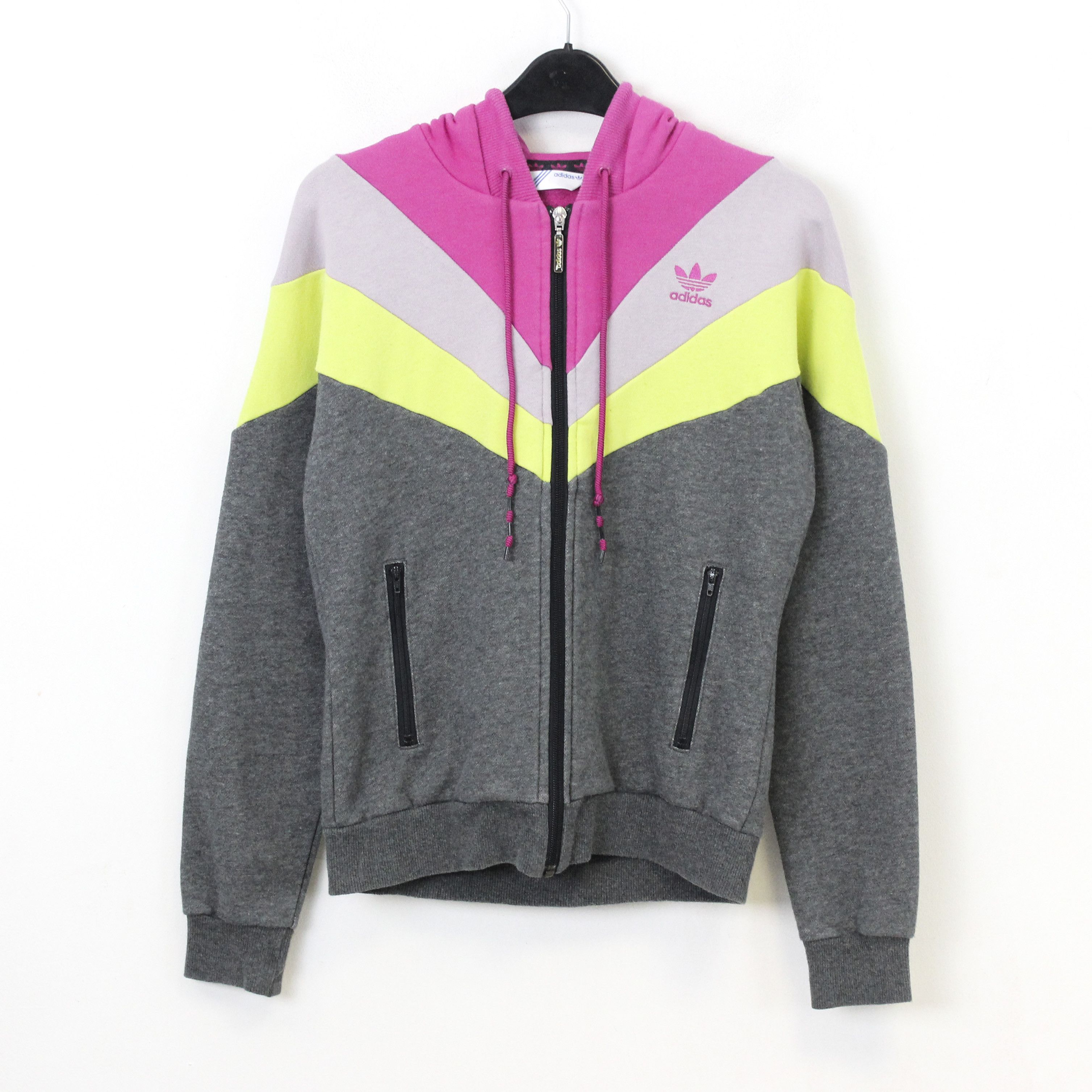Adidas Women M Jumper Sweatshirt Jacket EU 38 Hoodie Multi UK 10 Size M / US 6-8 / IT 42-44 - 1 Thumbnail