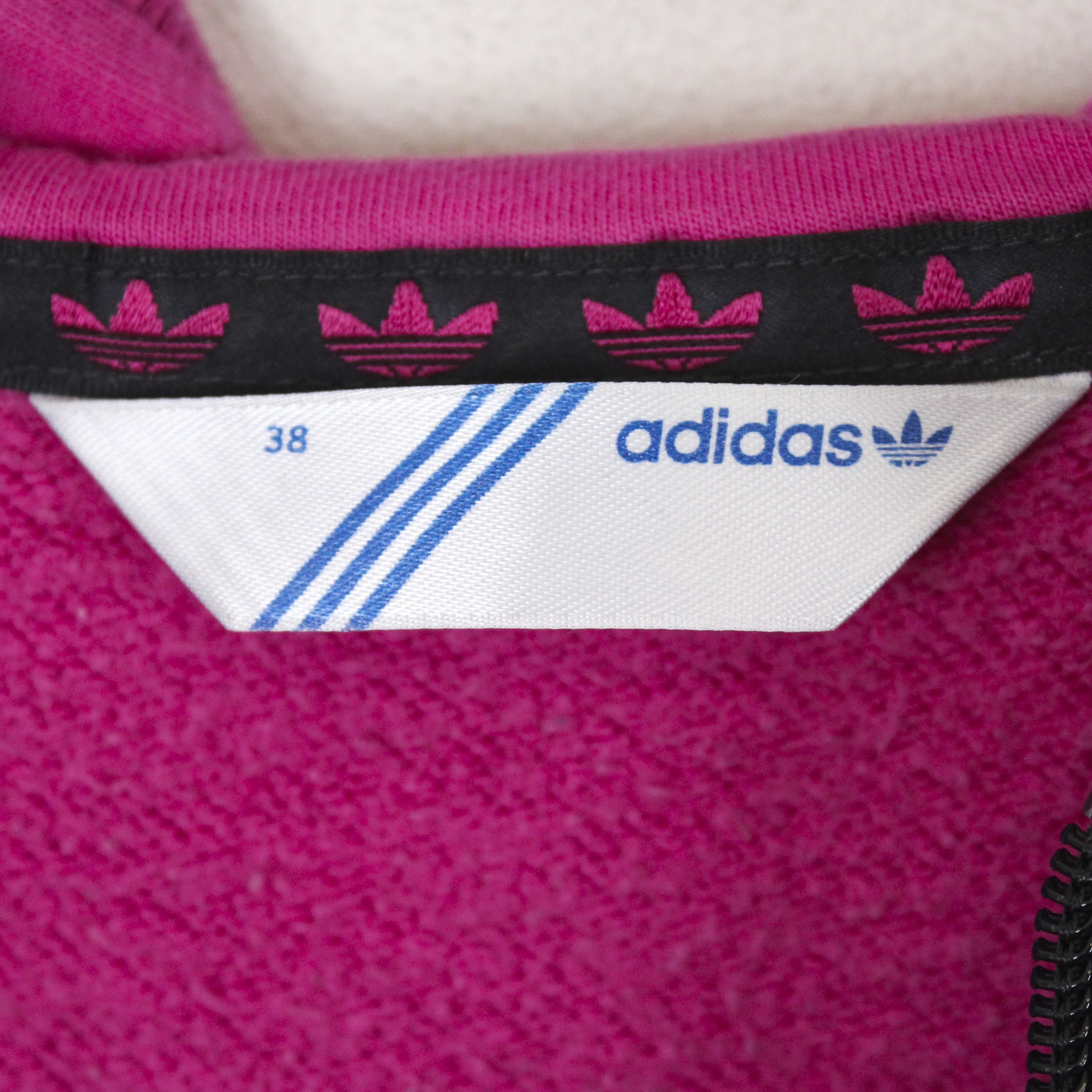 Adidas Women M Jumper Sweatshirt Jacket EU 38 Hoodie Multi UK 10 Size M / US 6-8 / IT 42-44 - 5 Thumbnail