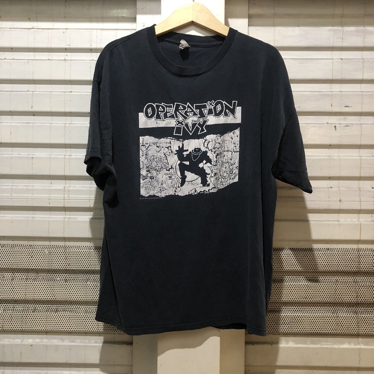 image of Band Tees x Delta Vintage Operation Ivy in Black, Men's (Size XL)