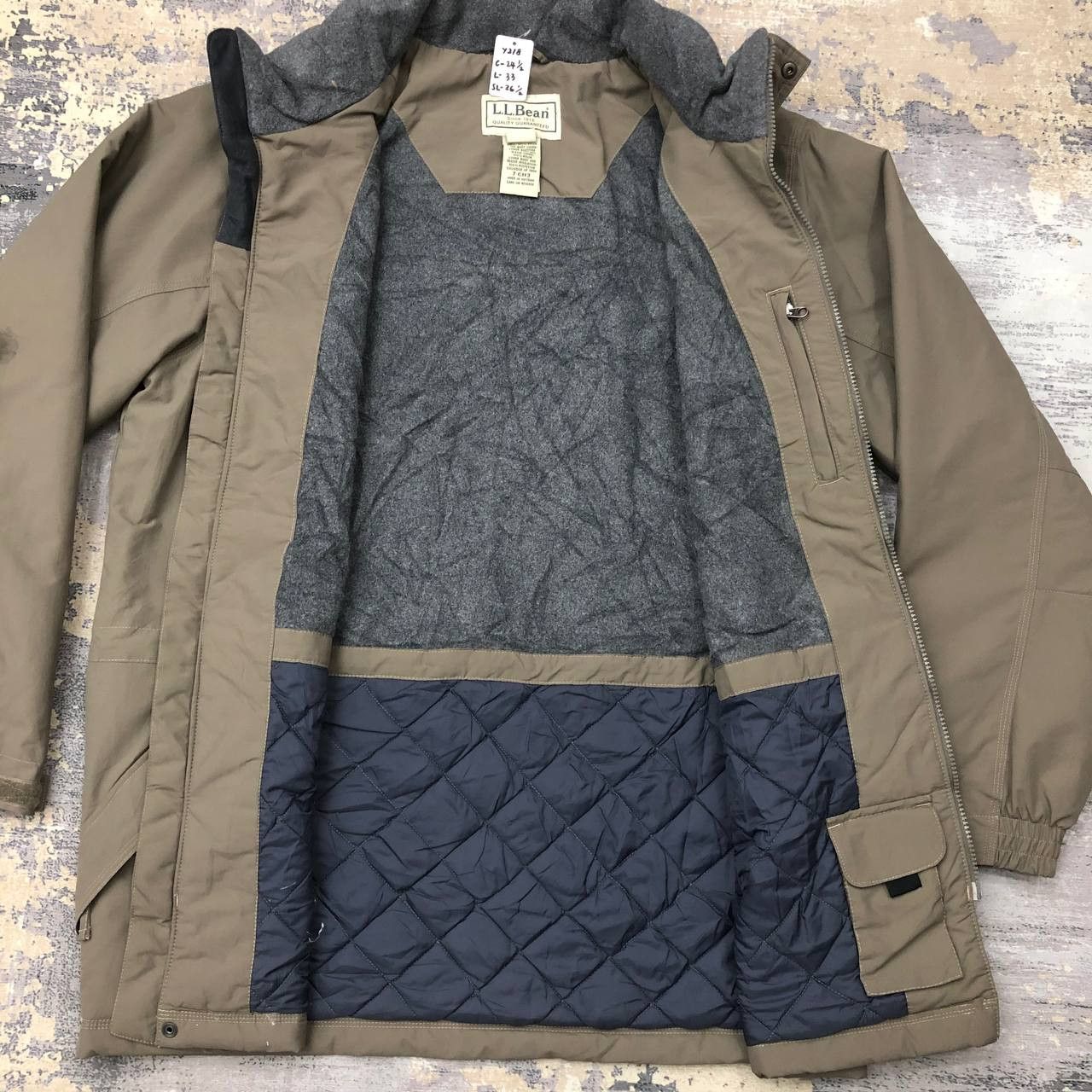 L.L. Bean Y218 L.L.BEAN QUILTED HEAVY COAT JACKET Size US M / EU 48-50 / 2 - 4 Thumbnail