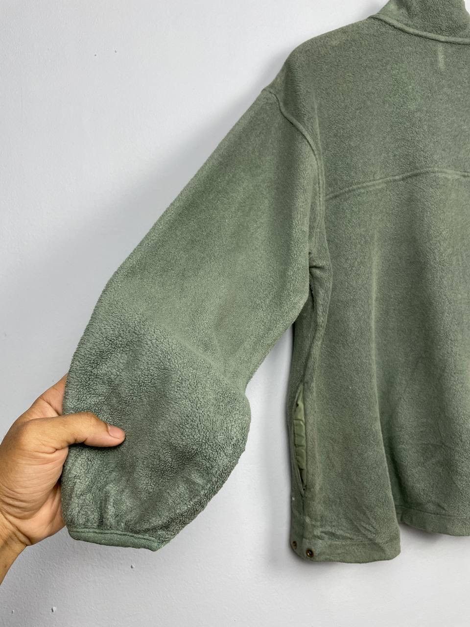 Vintage L.L Bean Outdoor Fleece Half Snap Button Jacket