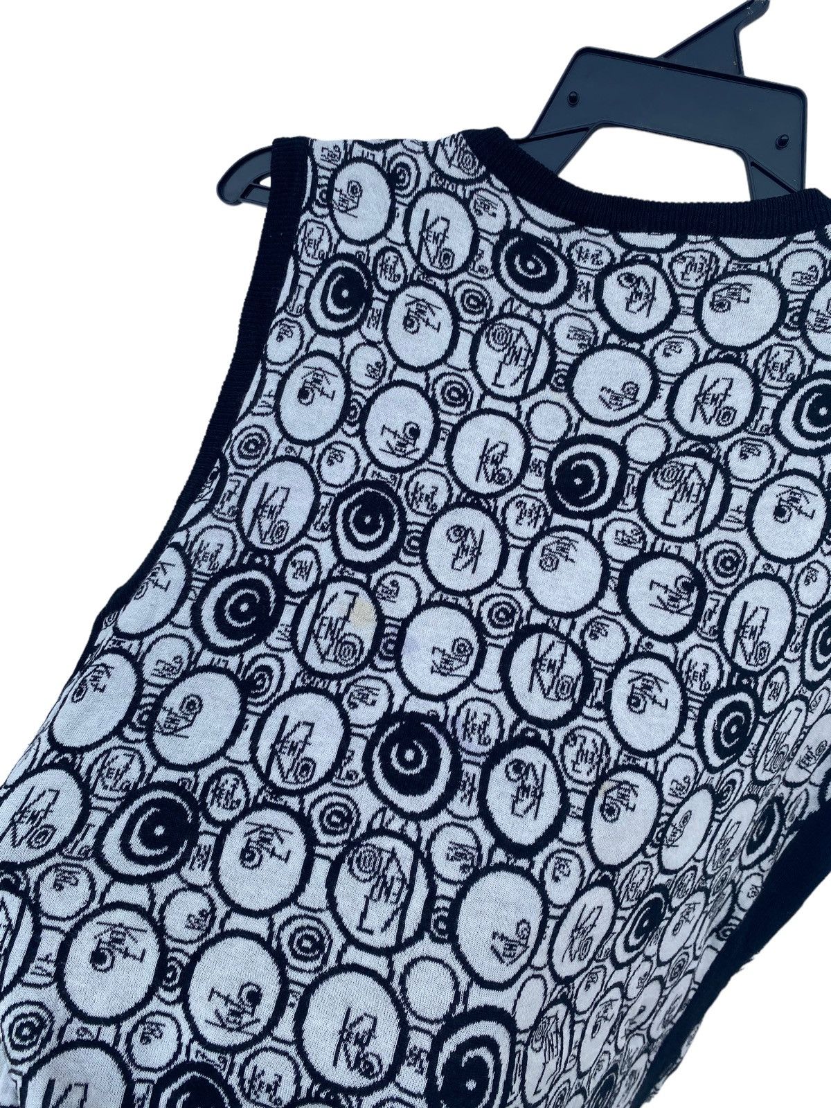 Kenzo Vintage Kenzo Golf Monogram Vest Size US S / EU 44-46 / 1 - 4 Thumbnail