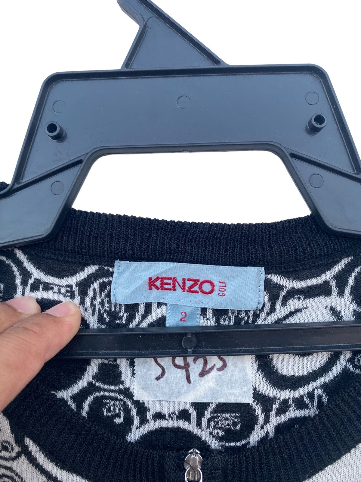 Kenzo Vintage Kenzo Golf Monogram Vest Size US S / EU 44-46 / 1 - 6 Thumbnail