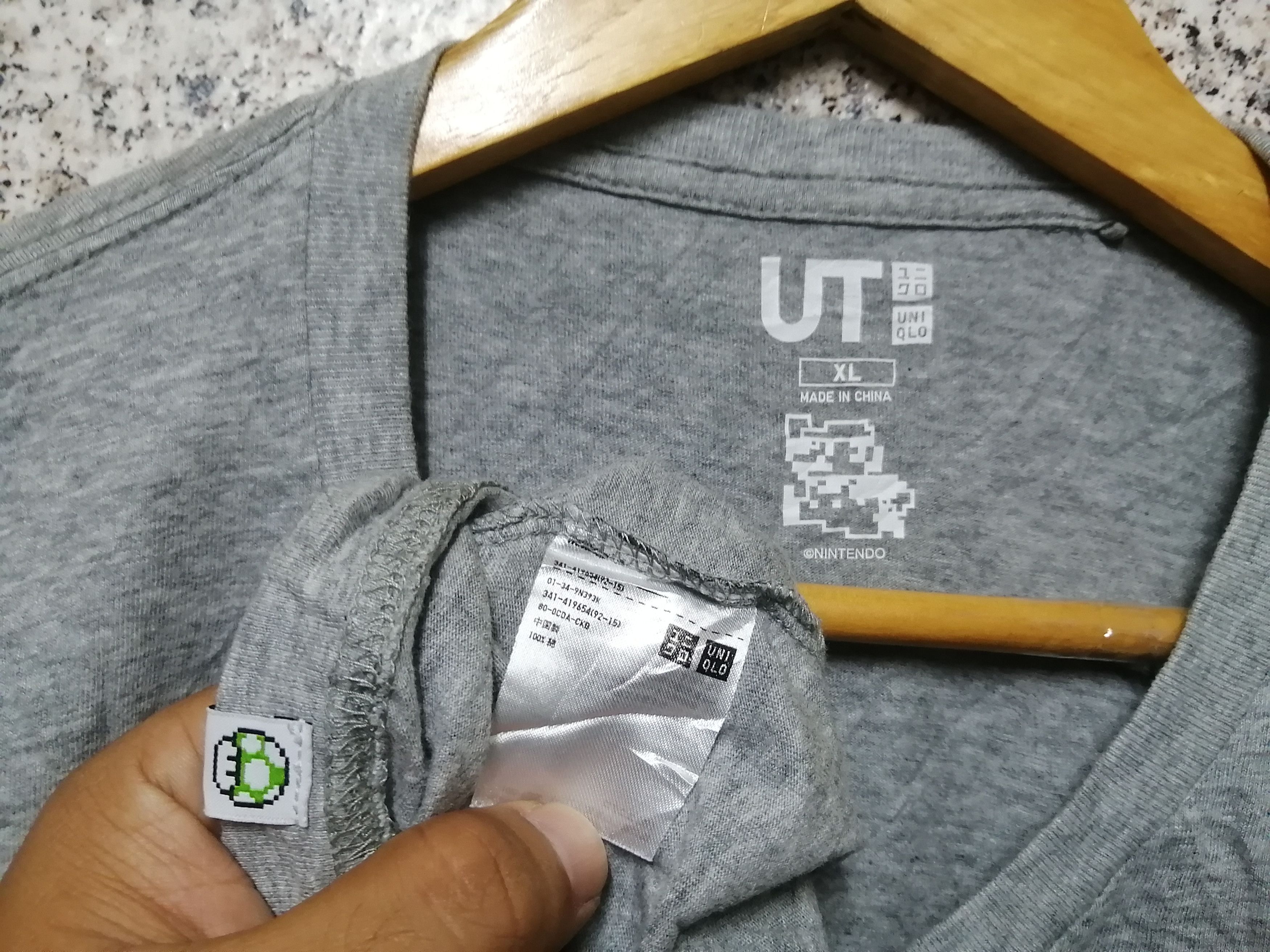 Japanese Brand × Nintendo × Uniqlo uniqlo x super mario rare Size US XL / EU 56 / 4 - 5 Thumbnail