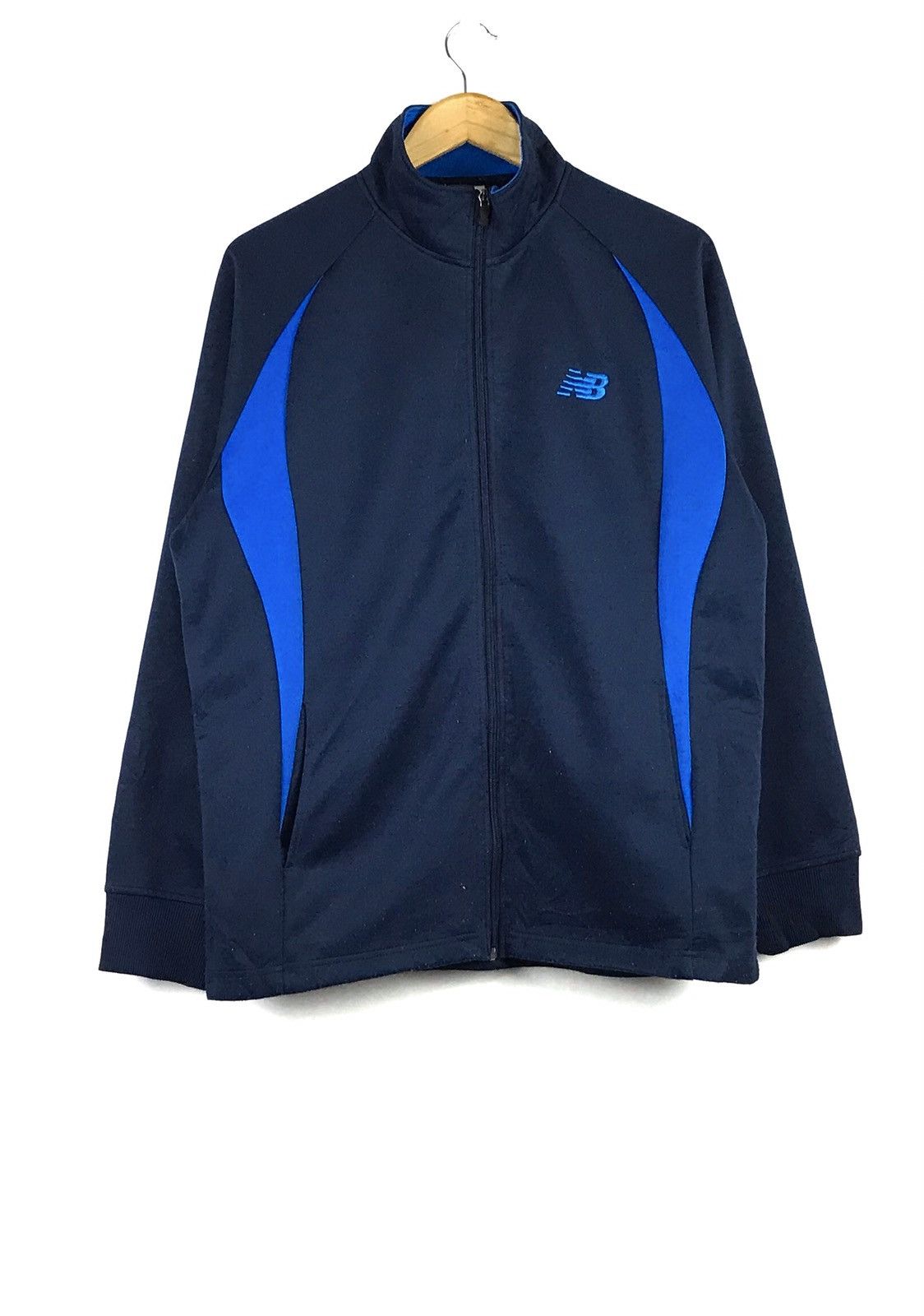 New Balance New Balance Zipper Blue Colour Large Size Sweater Size US L / EU 52-54 / 3 - 1 Thumbnail
