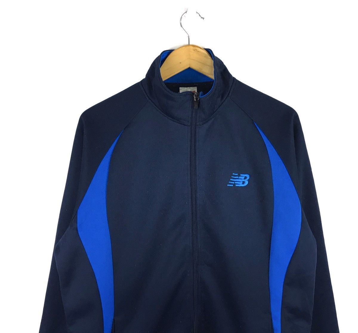 New Balance New Balance Zipper Blue Colour Large Size Sweater Size US L / EU 52-54 / 3 - 2 Thumbnail