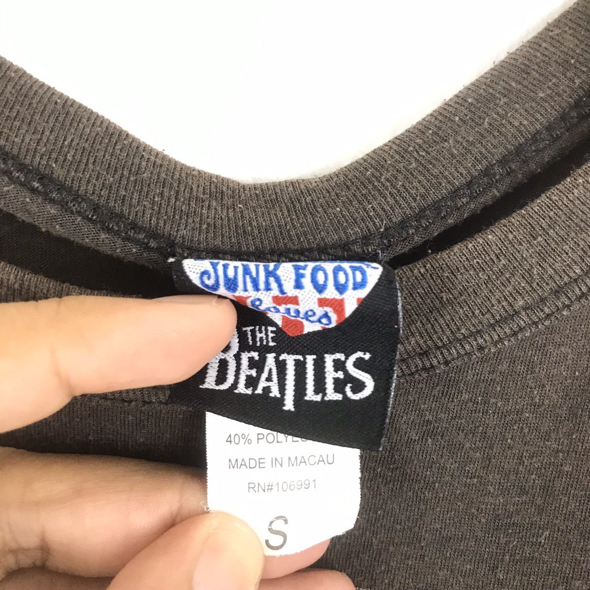 Band Tees The Beatles Abbey Road Tee Small Size Brown Colour Size US S / EU 44-46 / 1 - 3 Thumbnail