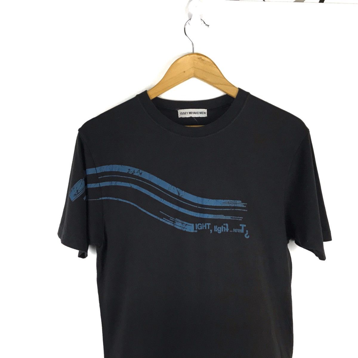 Issey Miyake × Japanese Brand × Vintage Vintage Issey Miyake Small Size Black Colour T-Shirt Size US S / EU 44-46 / 1 - 2 Thumbnail