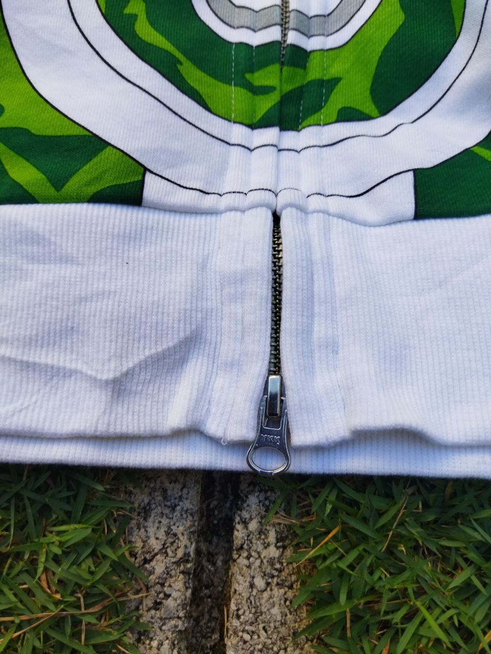 Anime Vintage Jojo's Bizarre Hierophant Green Full Zip Hoodie Size US S / EU 44-46 / 1 - 4 Thumbnail