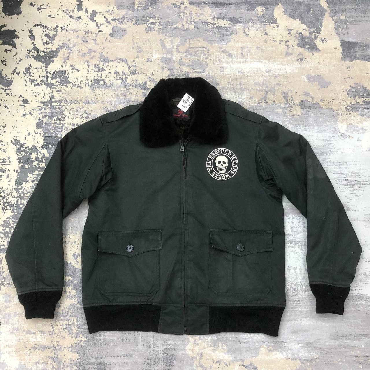 Japanese Brand Y210 THE CROPPED HEADS WORKS EMBROIDERY SHERPA JACKET Size US L / EU 52-54 / 3 - 2 Thumbnail