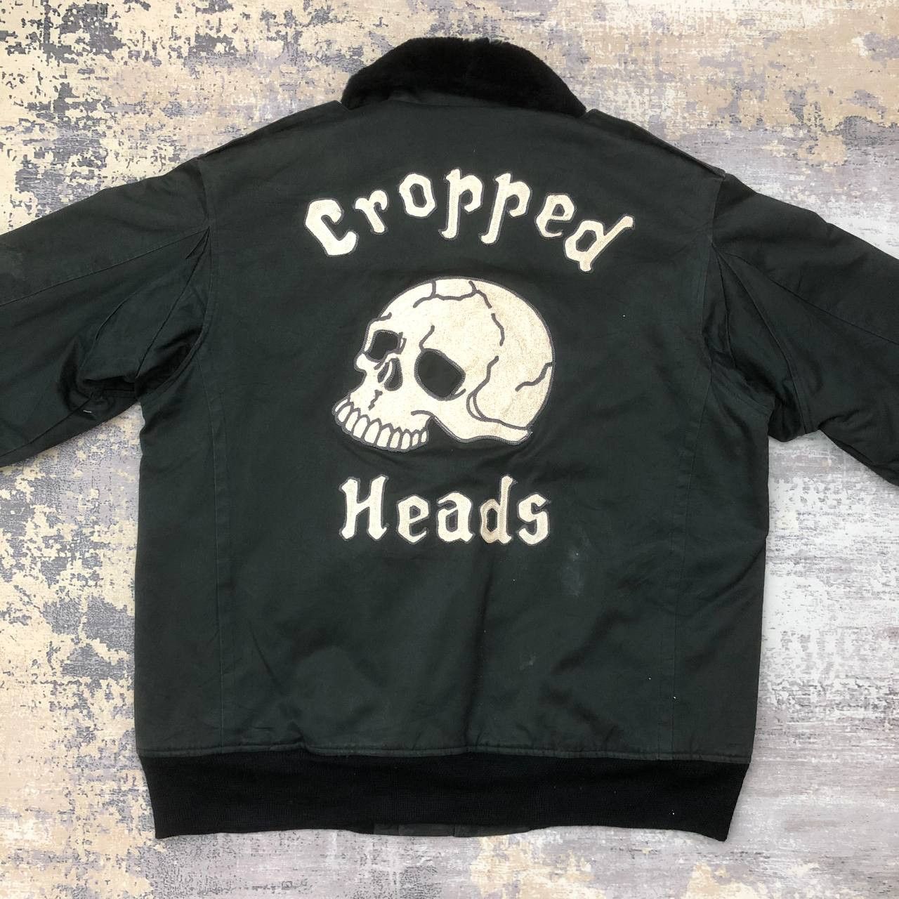 Japanese Brand Y210 THE CROPPED HEADS WORKS EMBROIDERY SHERPA JACKET Size US L / EU 52-54 / 3 - 1 Thumbnail