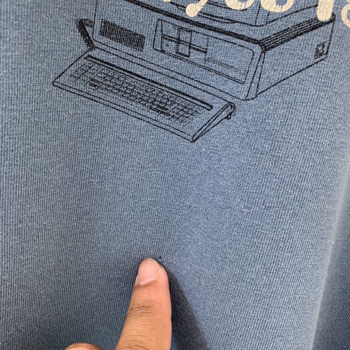 Vintage VINTAGE QUOTE TEE Size US L / EU 52-54 / 3 - 4 Thumbnail