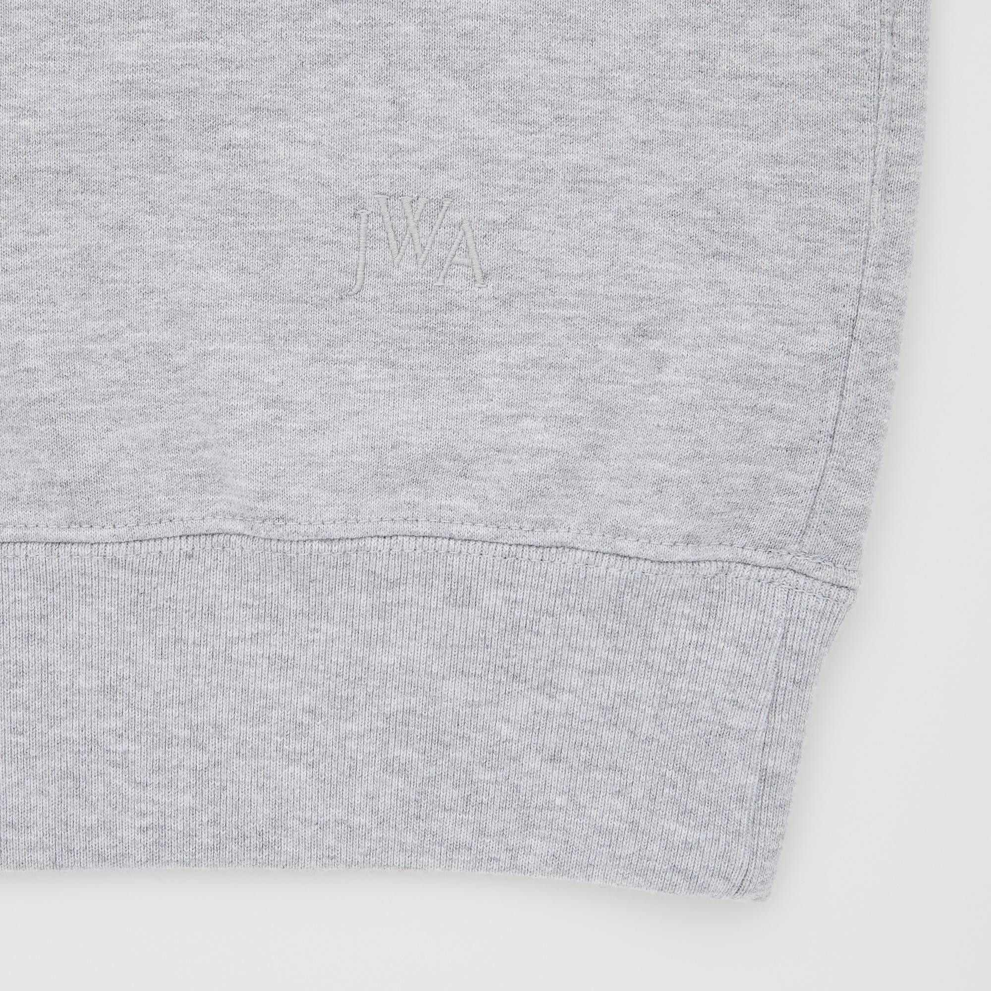 JW Anderson × Uniqlo Medium Patchwork Boat Crewneck Long Sleeve Gray Striped Size US M / EU 48-50 / 2 - 17 Thumbnail