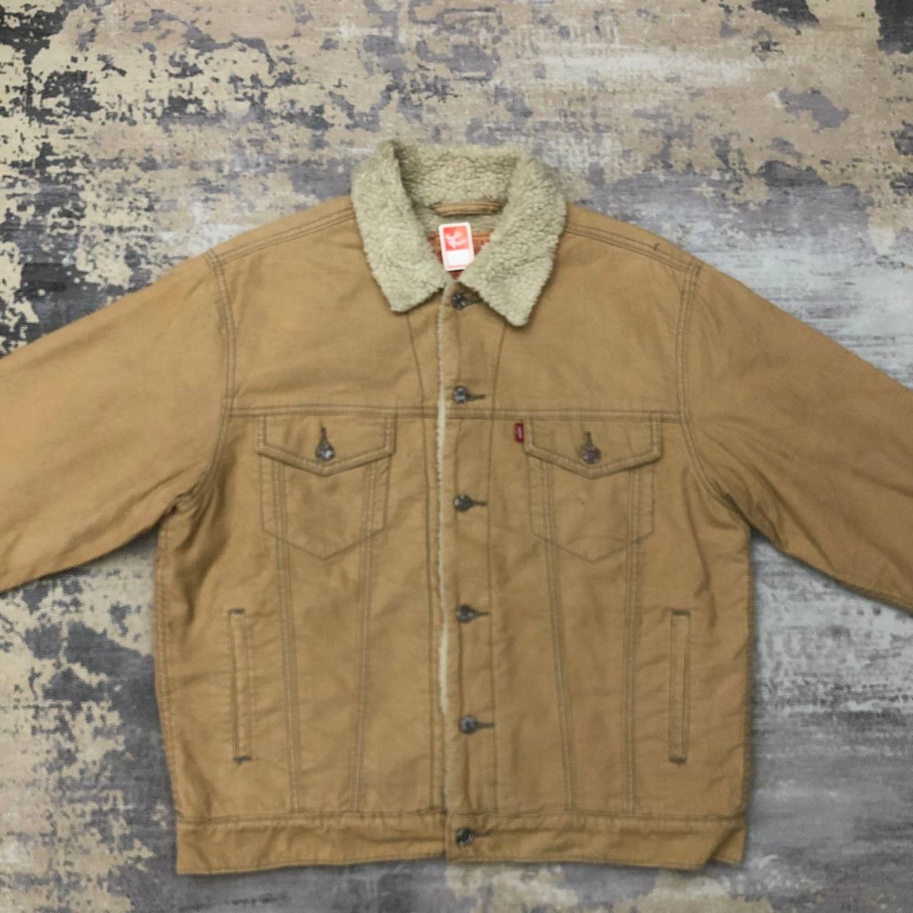 Levi's Y214 LEVI'S TRUCKER CORDUROY FLEECE JACKET Size US M / EU 48-50 / 2 - 1 Thumbnail
