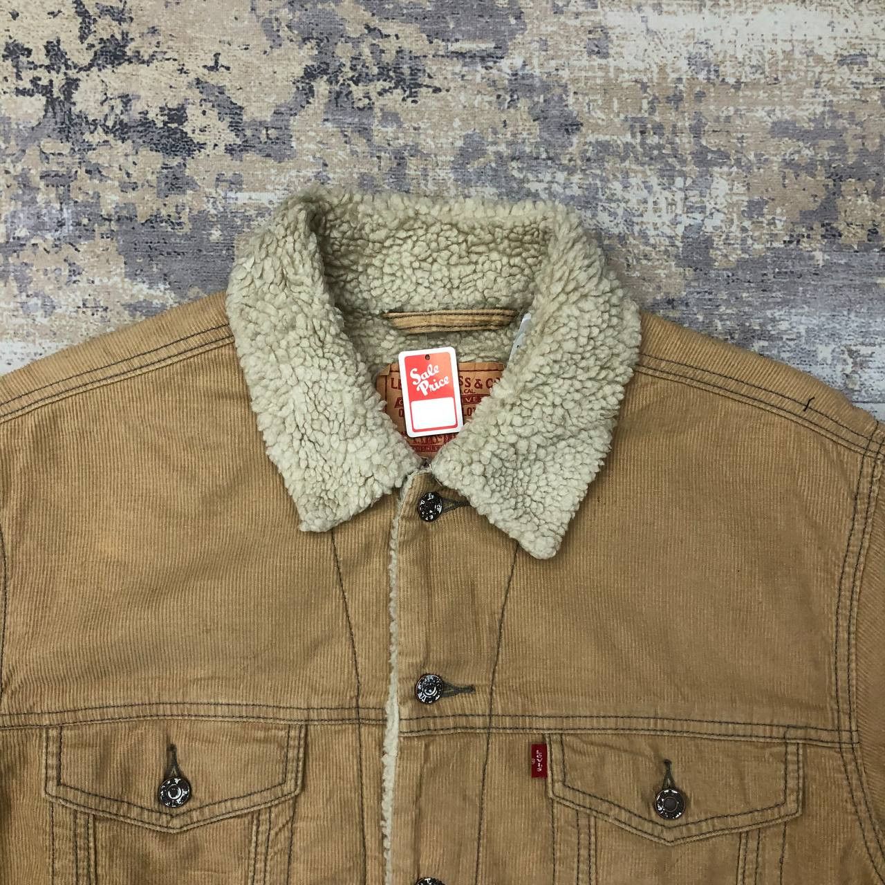 Levi's Y214 LEVI'S TRUCKER CORDUROY FLEECE JACKET Size US M / EU 48-50 / 2 - 4 Thumbnail